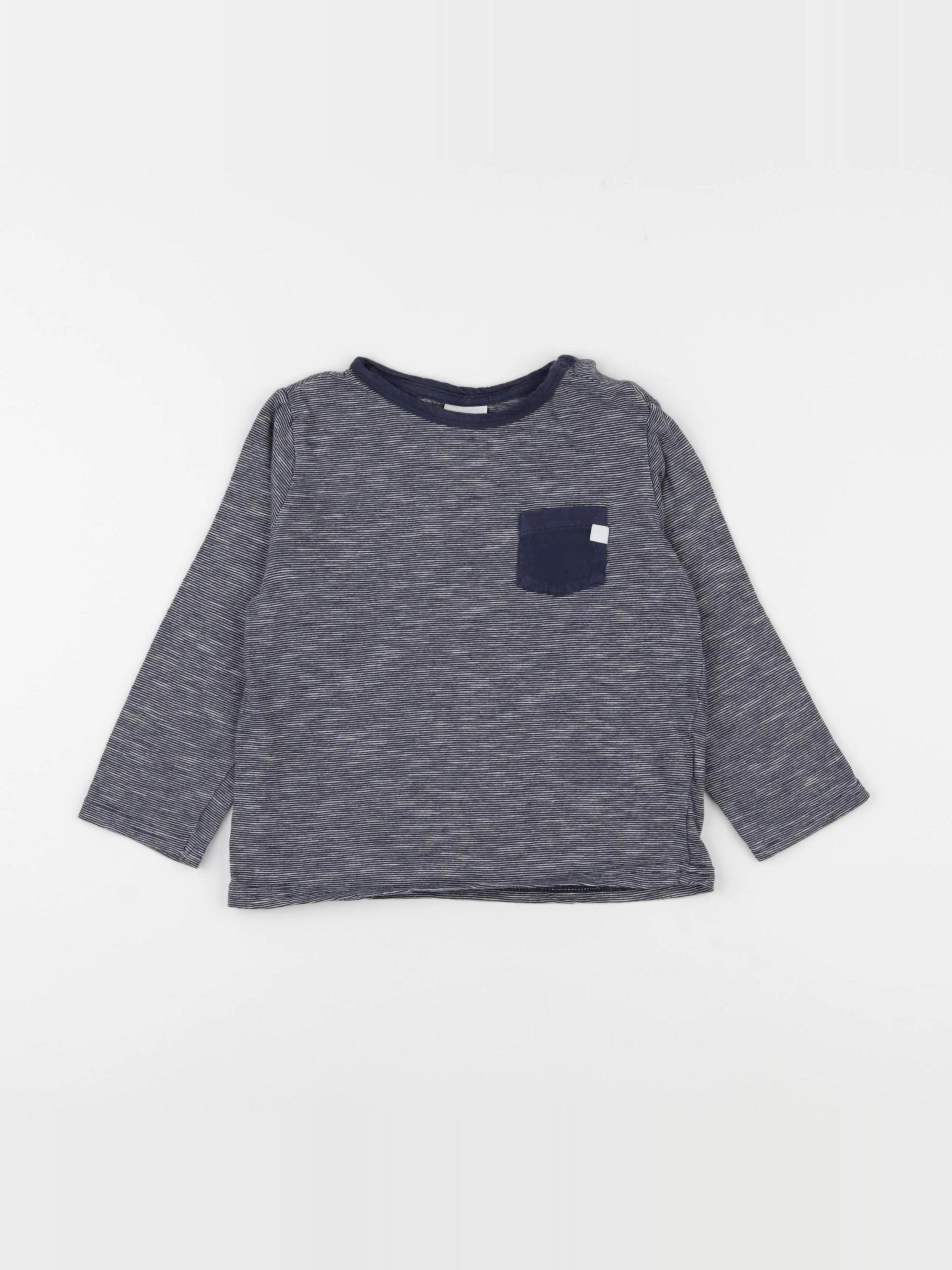 Tape à l'oeil - tee-shirt bleu - 36 mois