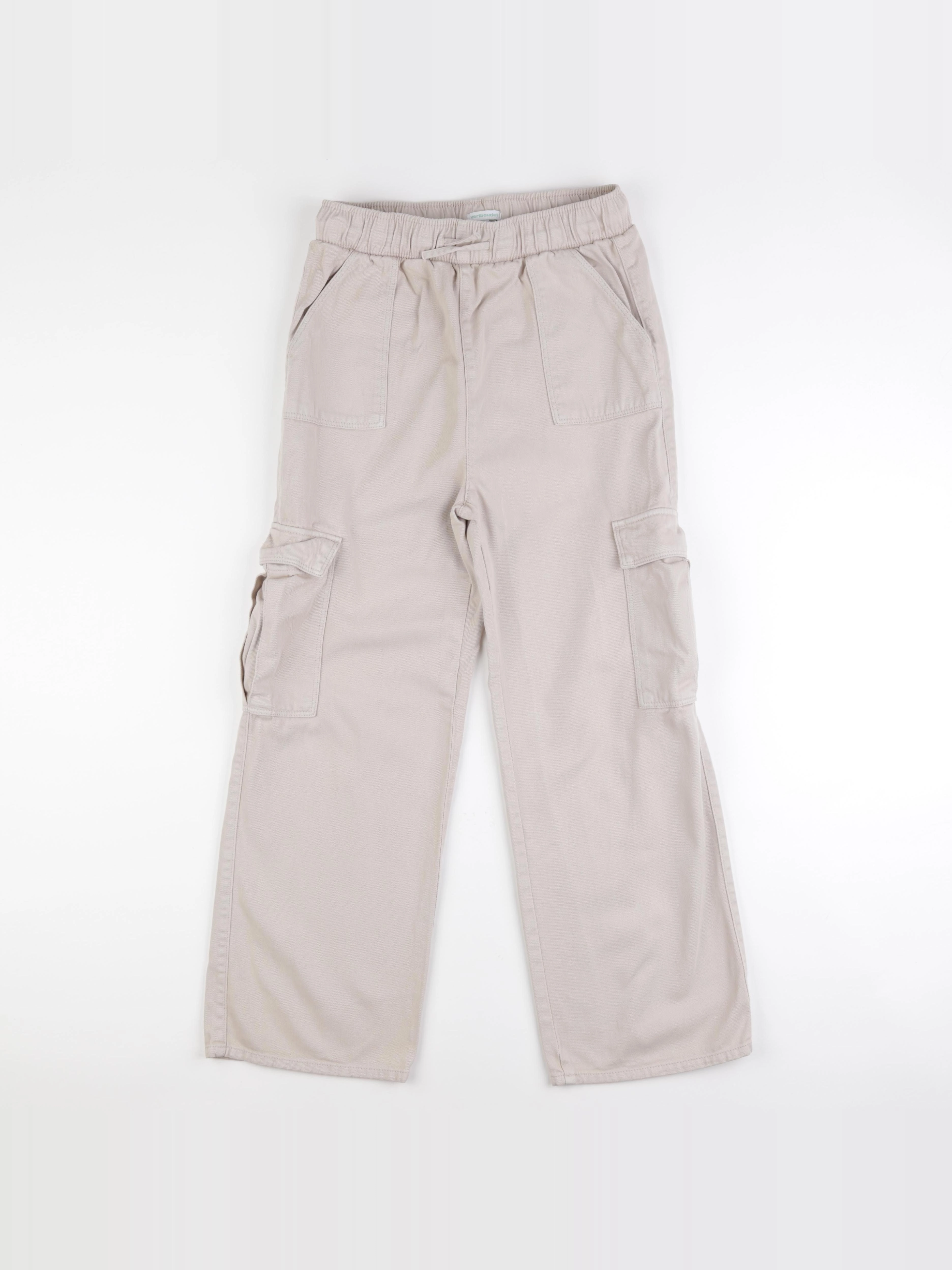 Vertbaudet - pantalon beige - 14 ans