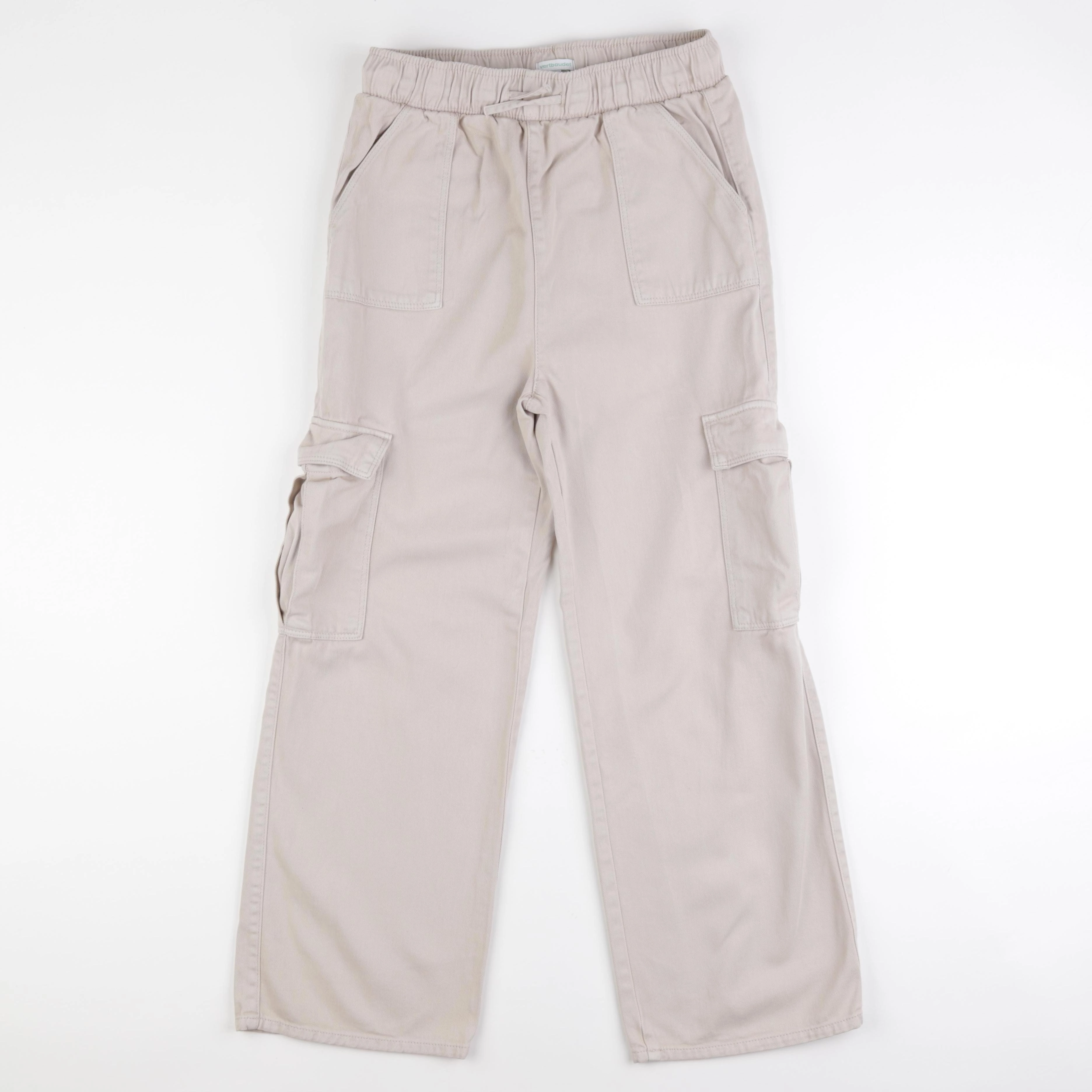 Vertbaudet - pantalon beige - 14 ans