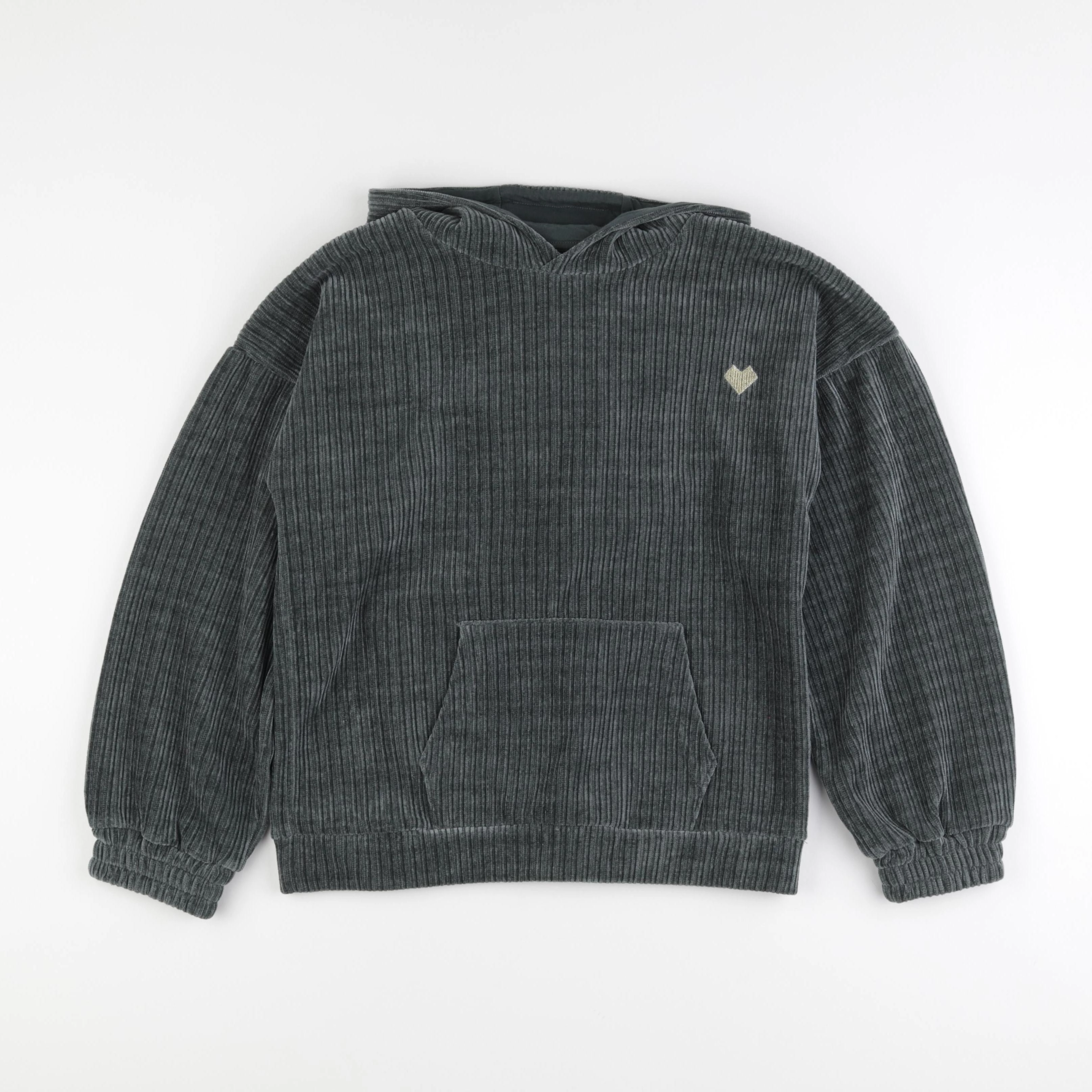 Vertbaudet - sweat vert - 14 ans
