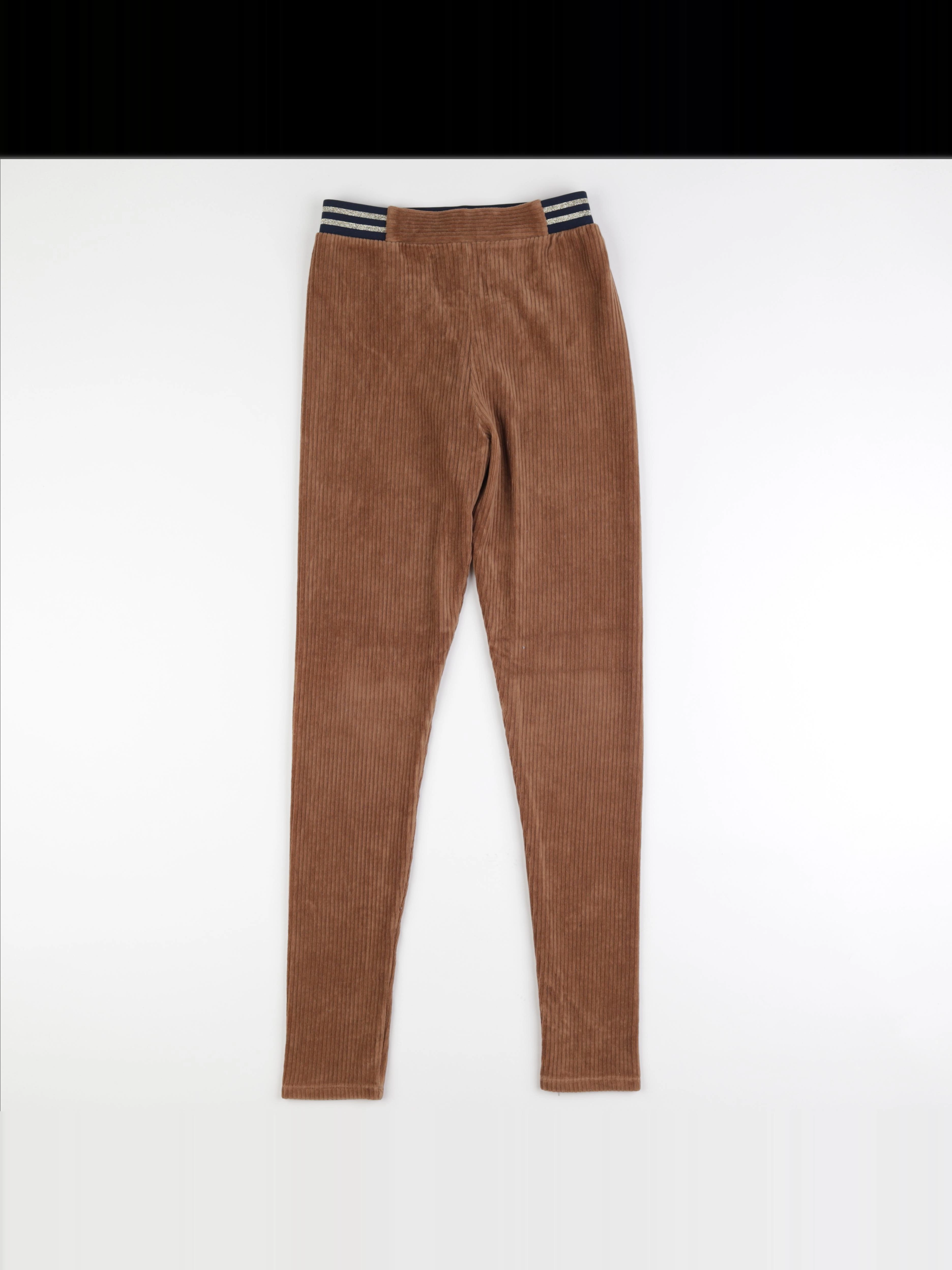 Vertbaudet - legging marron - 14 ans
