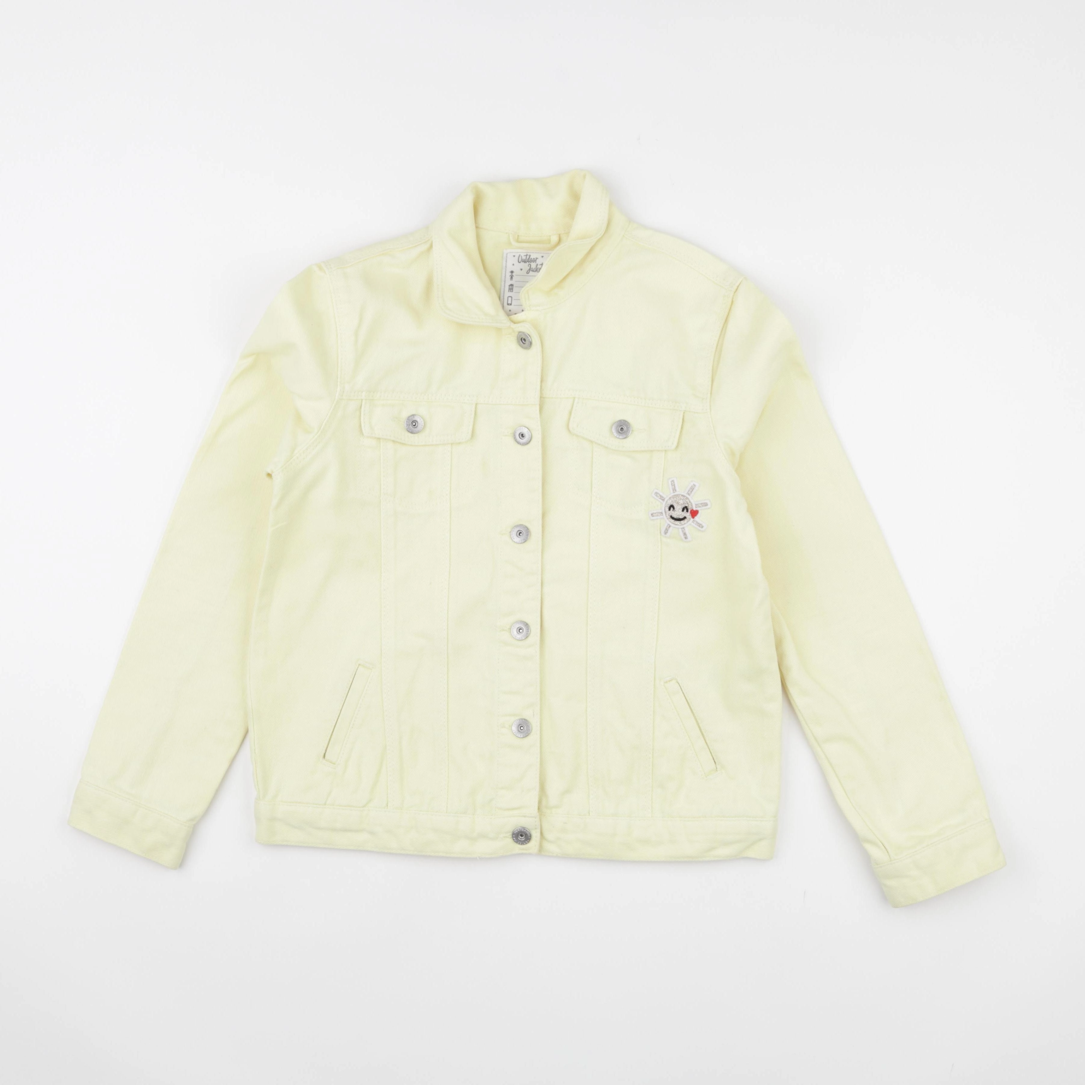 Vertbaudet - veste jaune - 12 ans