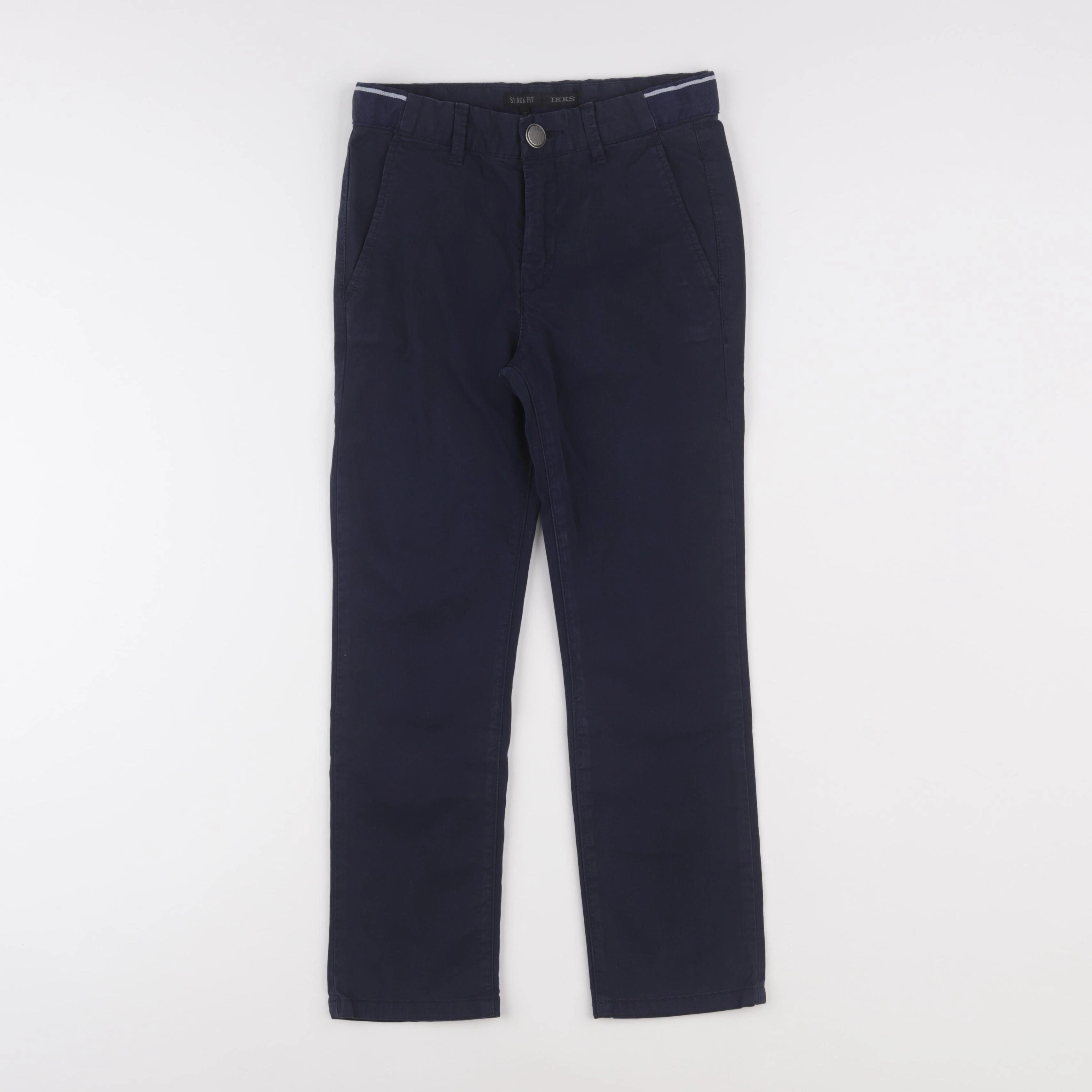 IKKS - pantalon bleu - 8 ans