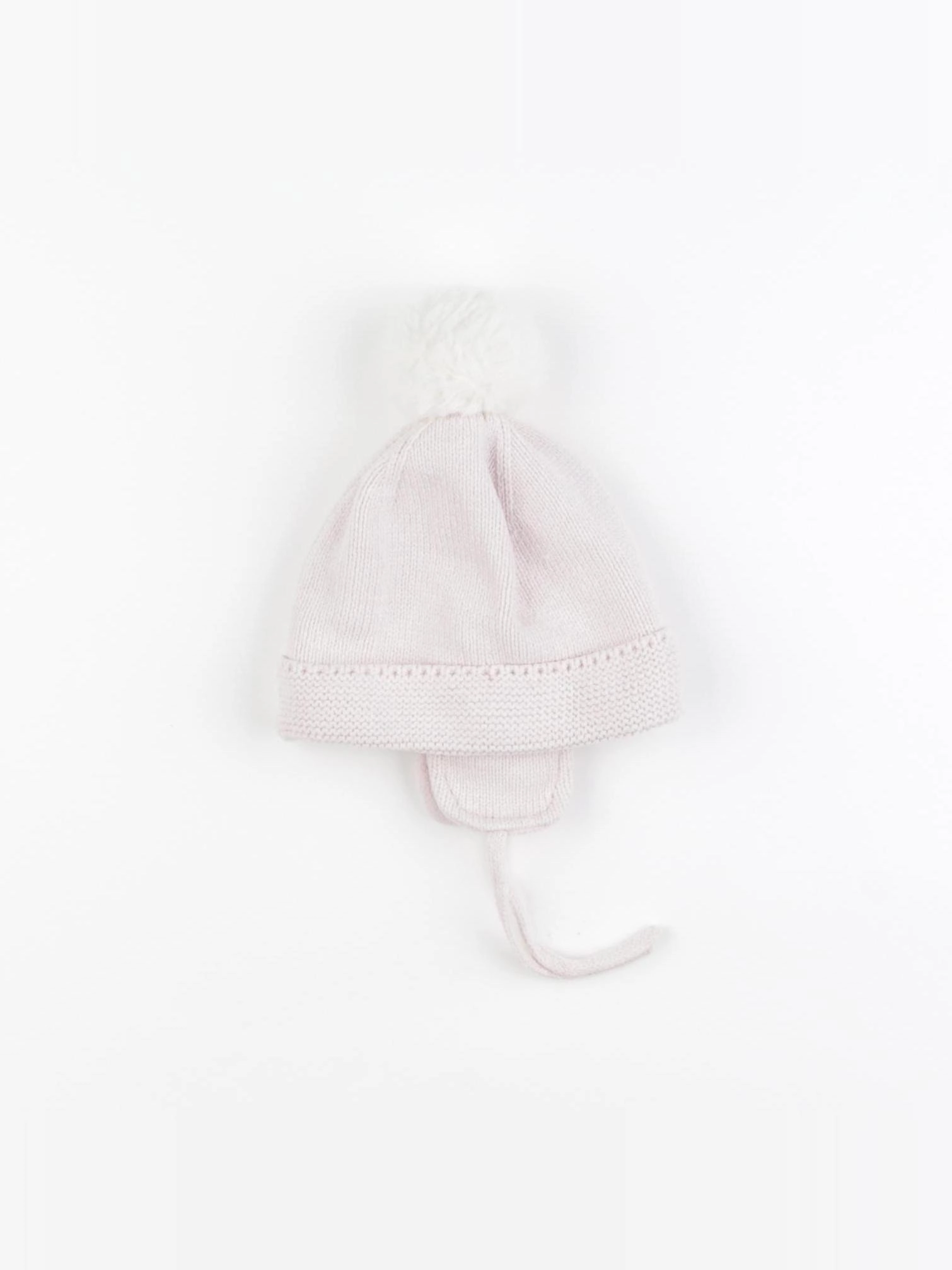 Vertbaudet - bonnet rose - 3/6 mois
