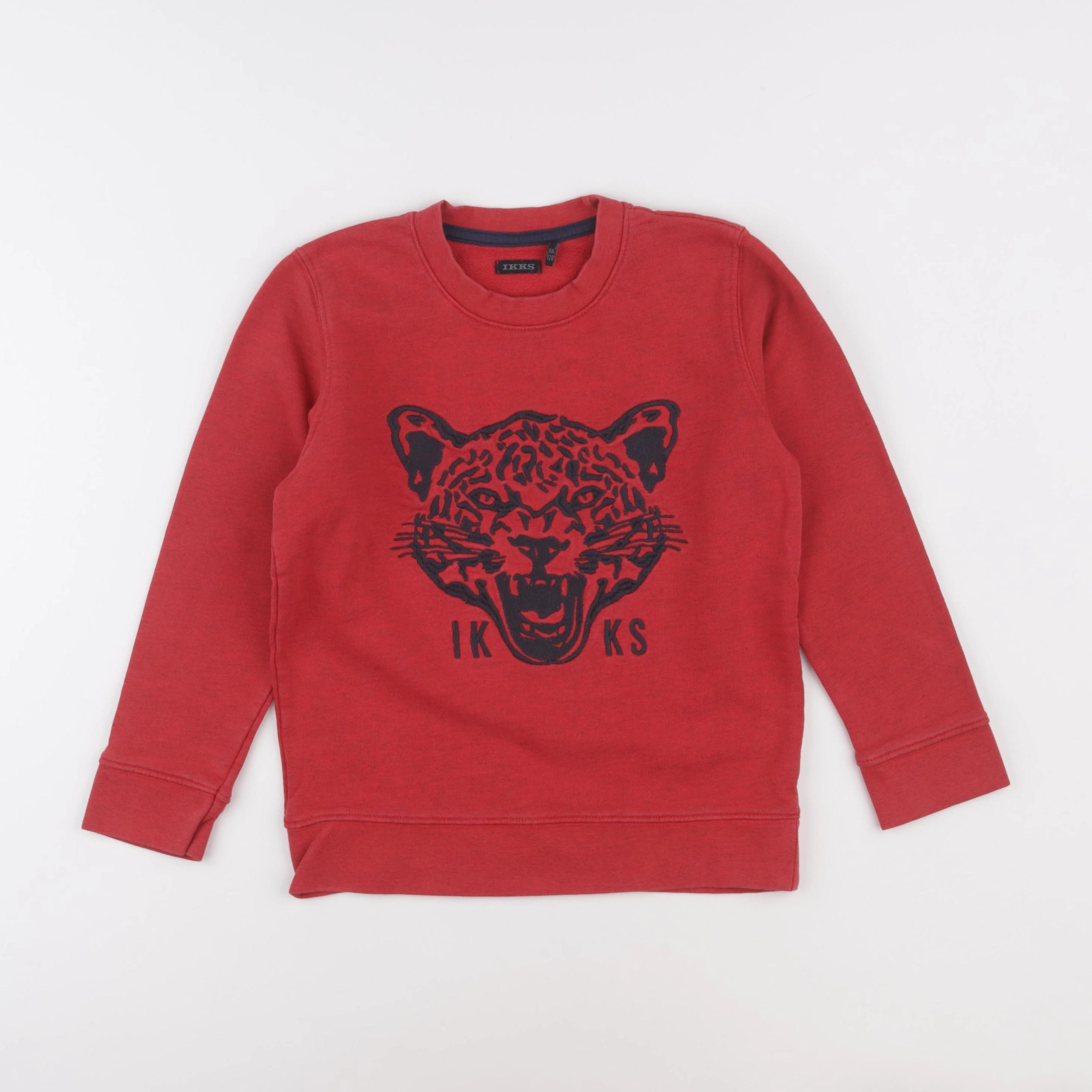 IKKS - sweat rouge - 8 ans