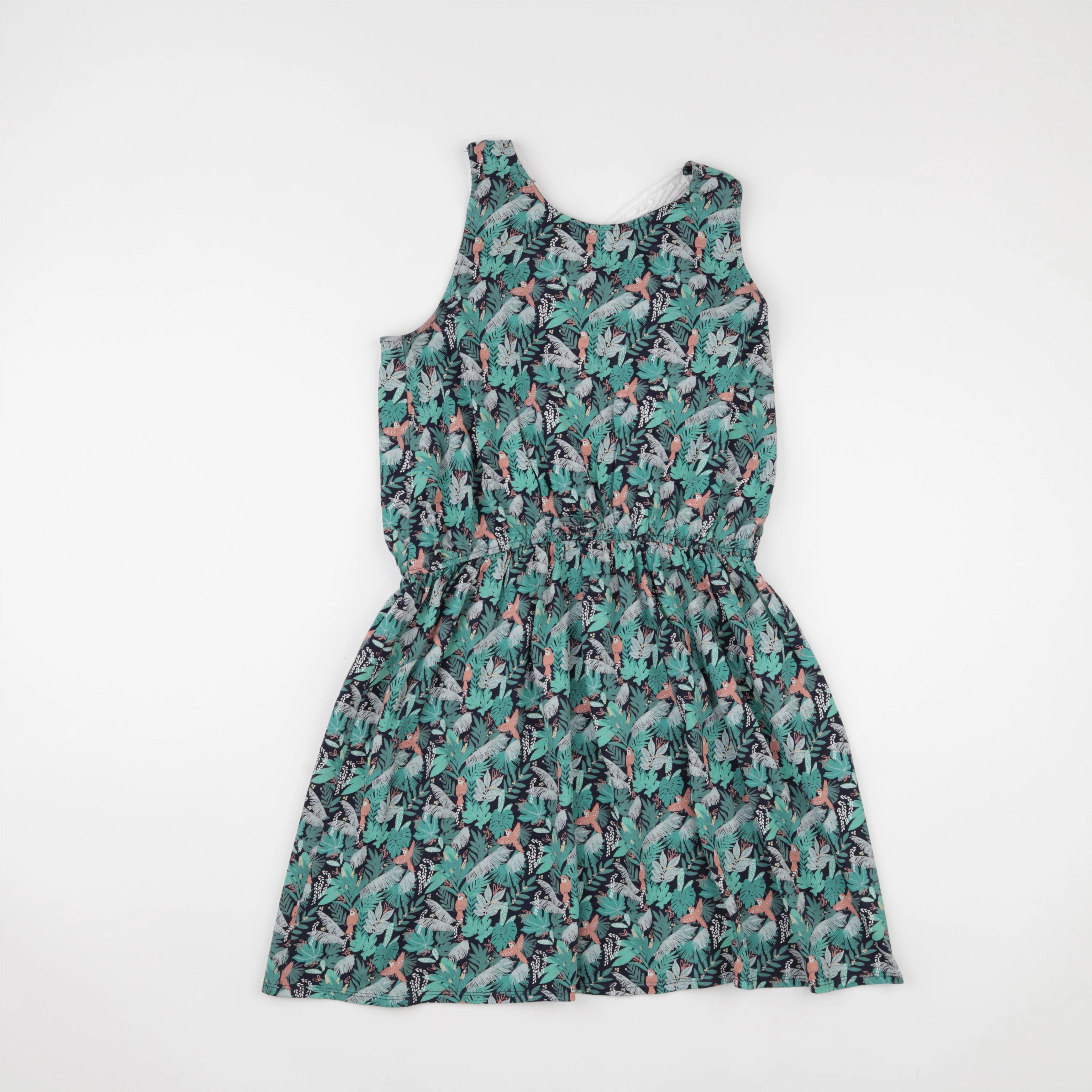 Vertbaudet - robe multicolore - 14 ans