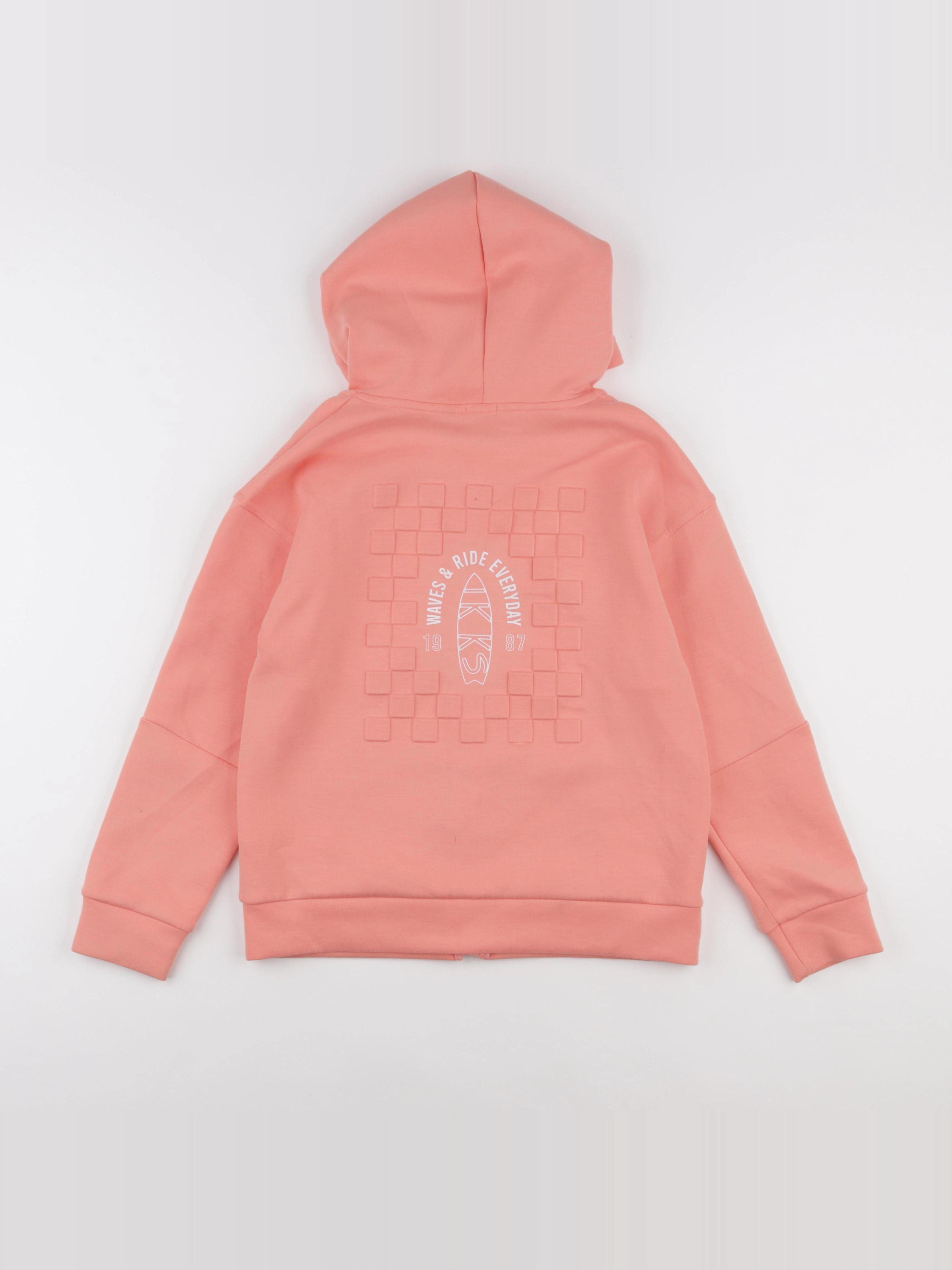IKKS - sweat imprimé au dos rose - 10 ans