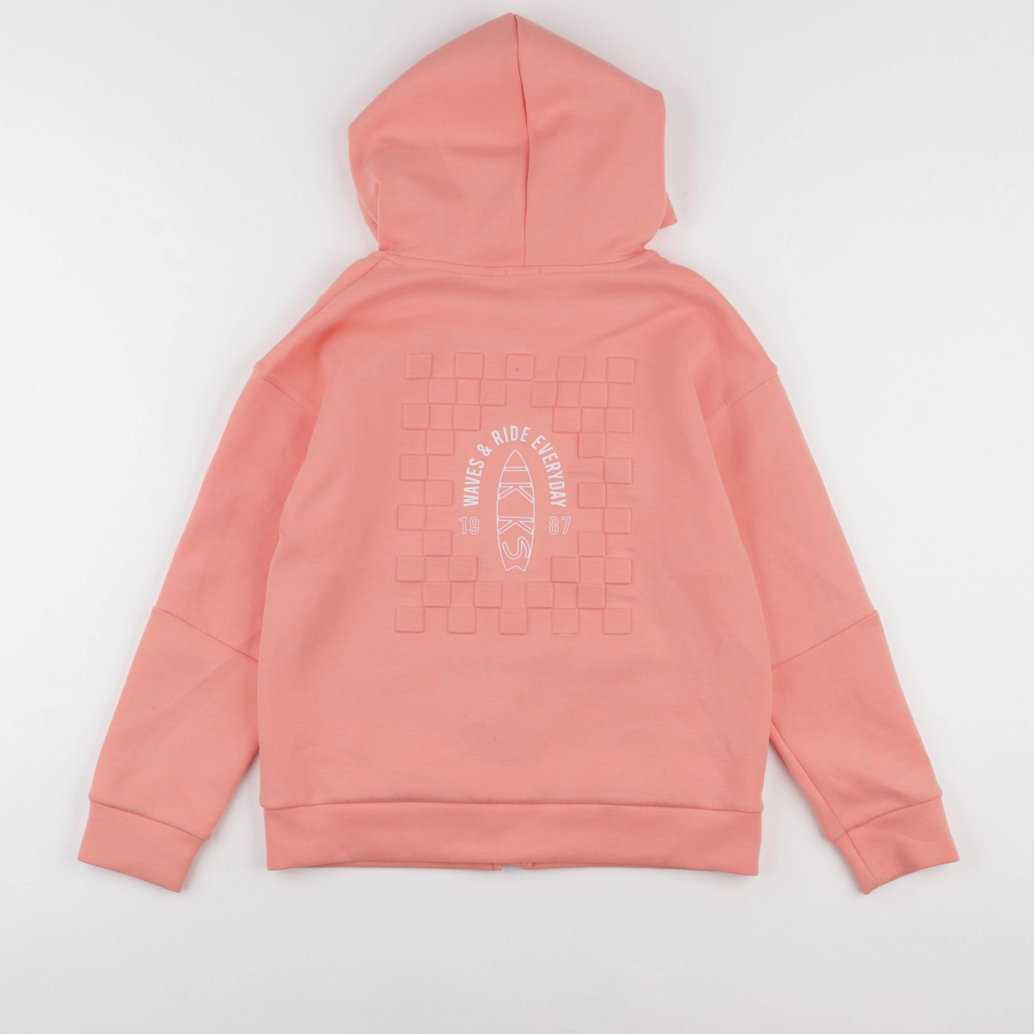 IKKS - sweat imprimé au dos rose - 10 ans
