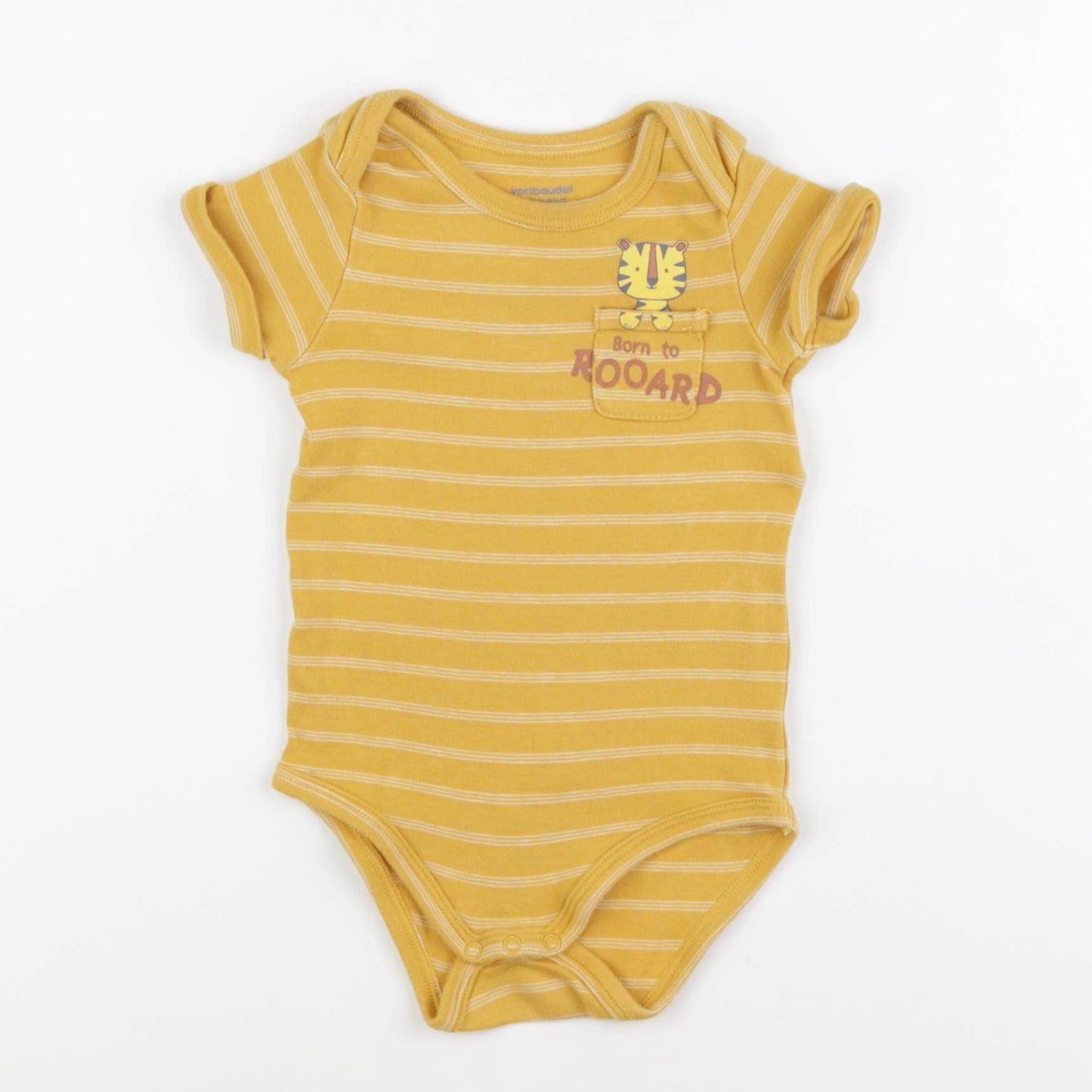 Vertbaudet - body jaune - 18 mois