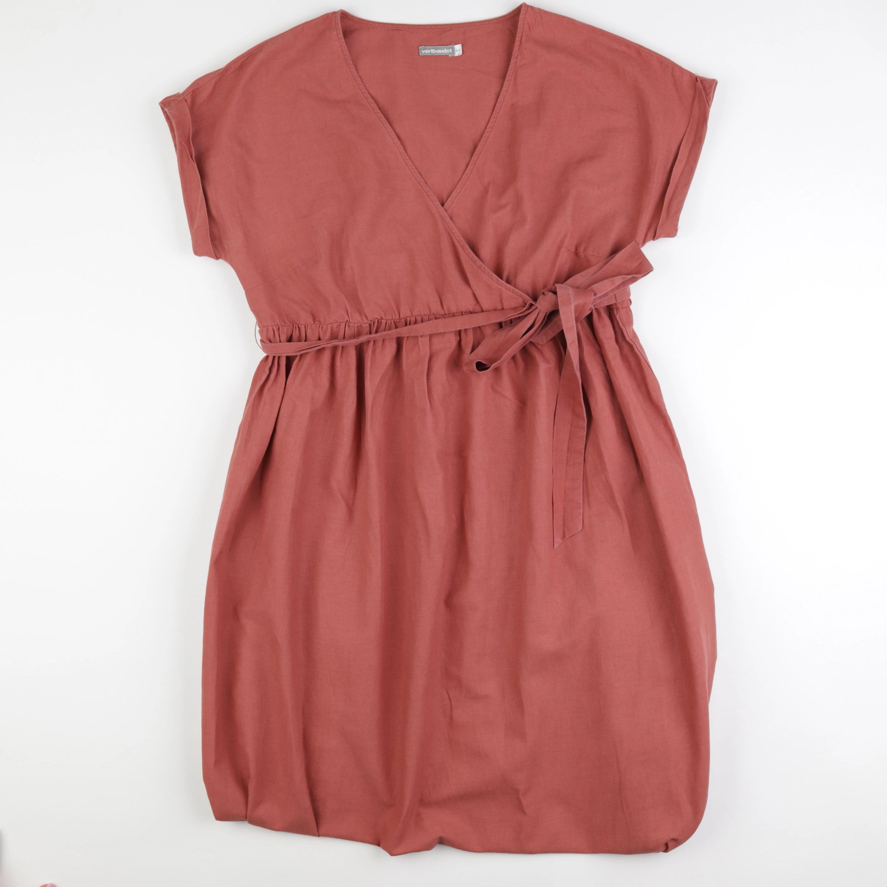 Vertbaudet - robe grossesse rouge - 44