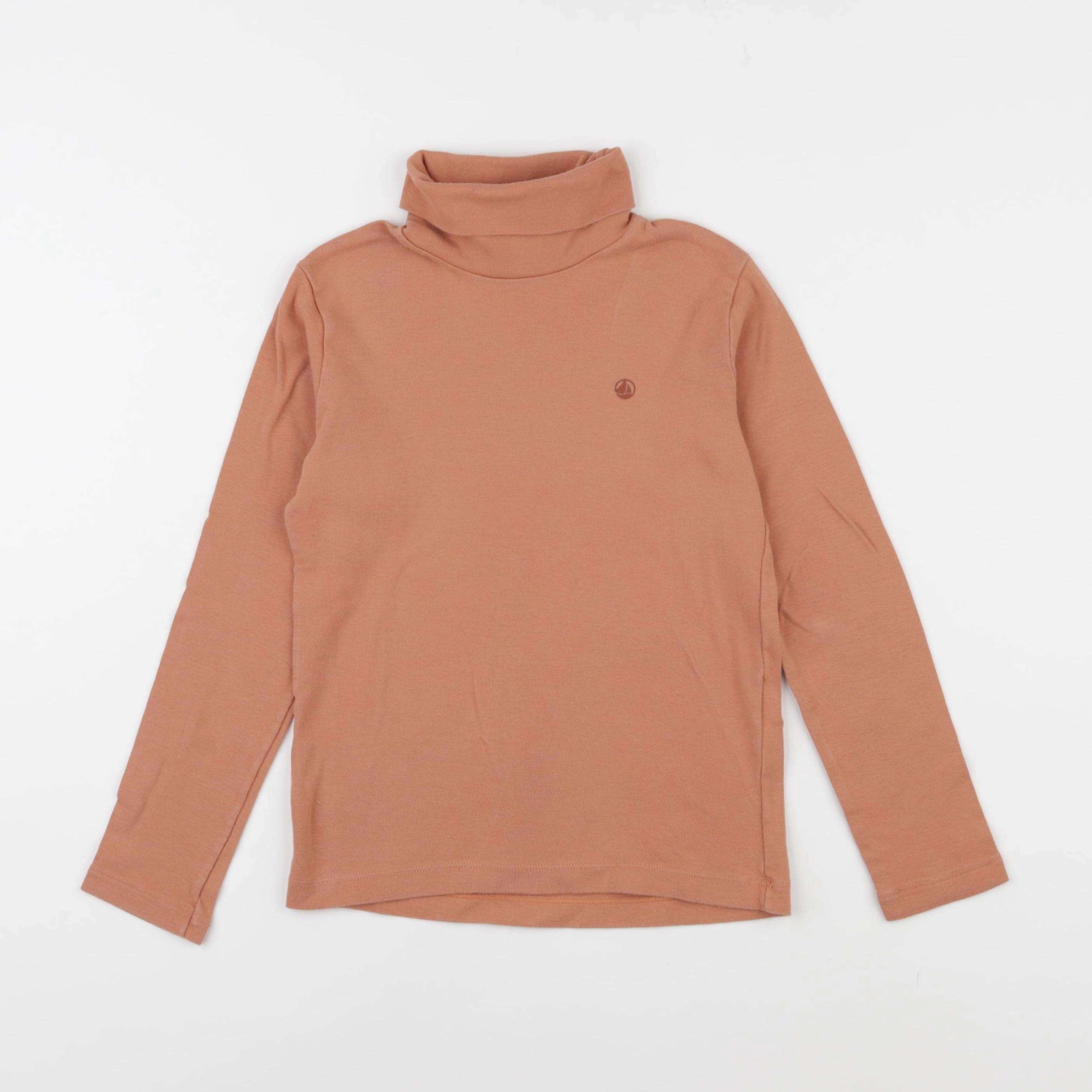Petit Bateau - pull marron - 8 ans