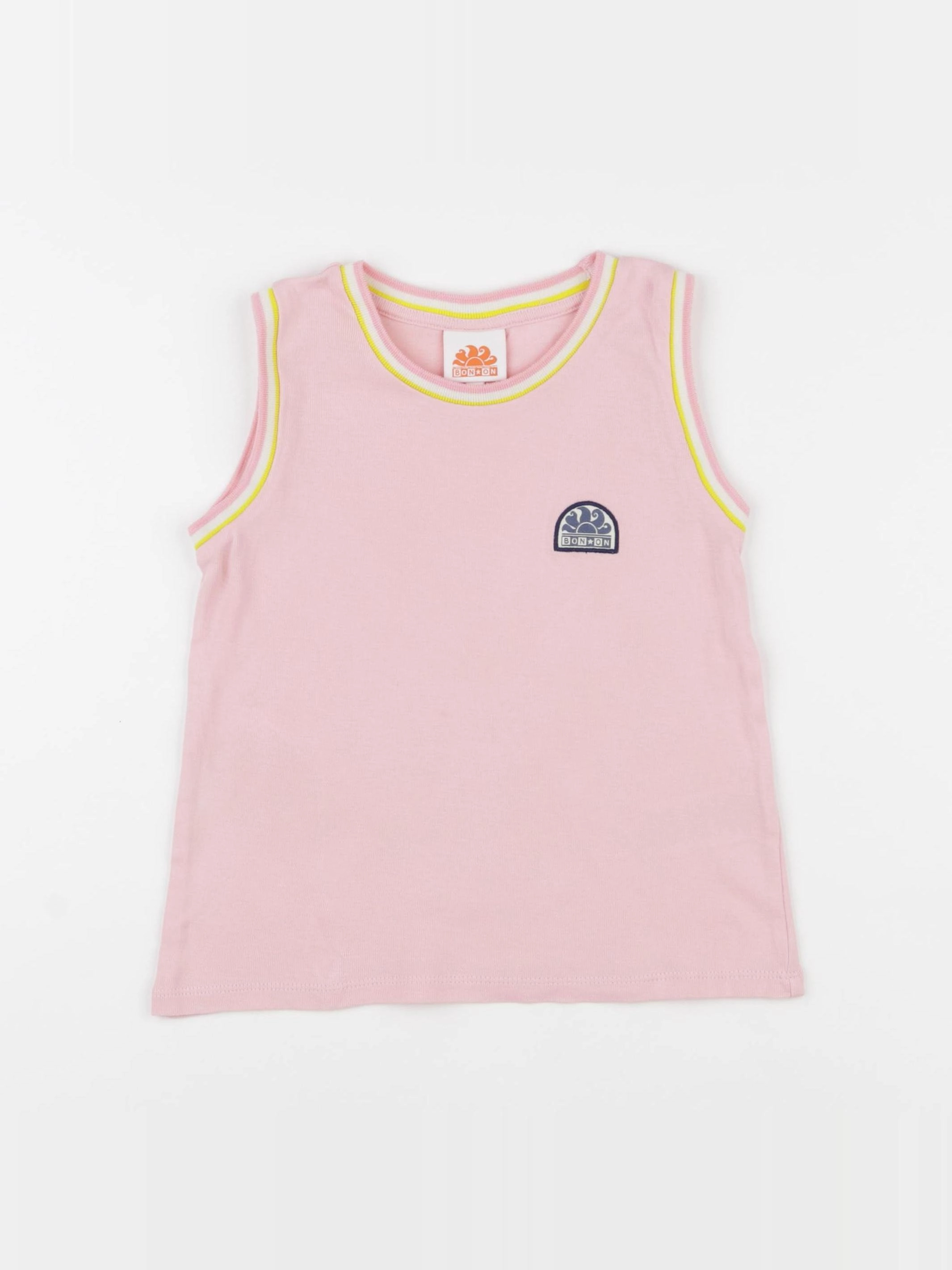 Bonmot - débardeur rose - 8 ans