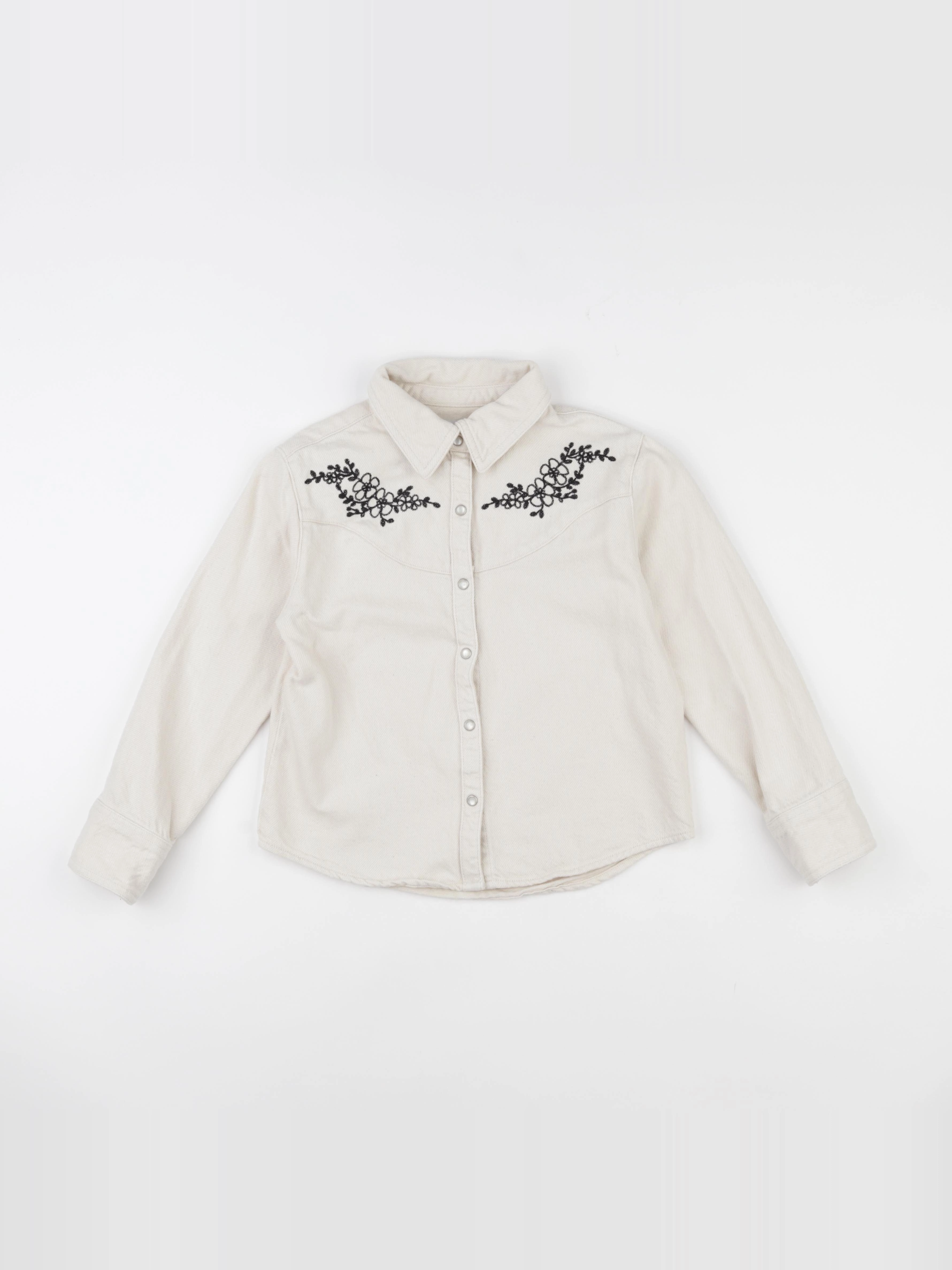 Zara - veste blanc - 8/9 ans