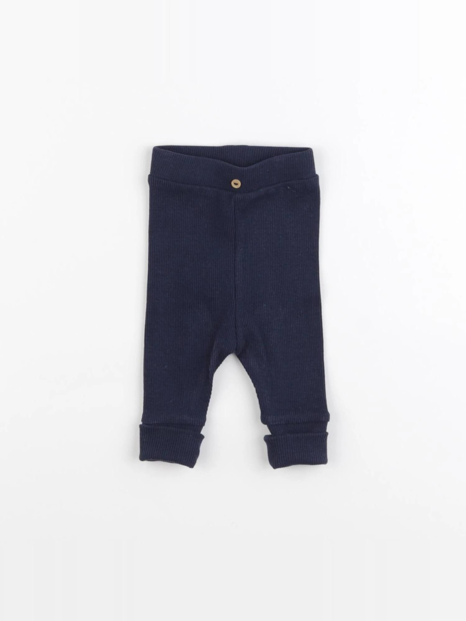 Vertbaudet - legging bleu - 1 mois