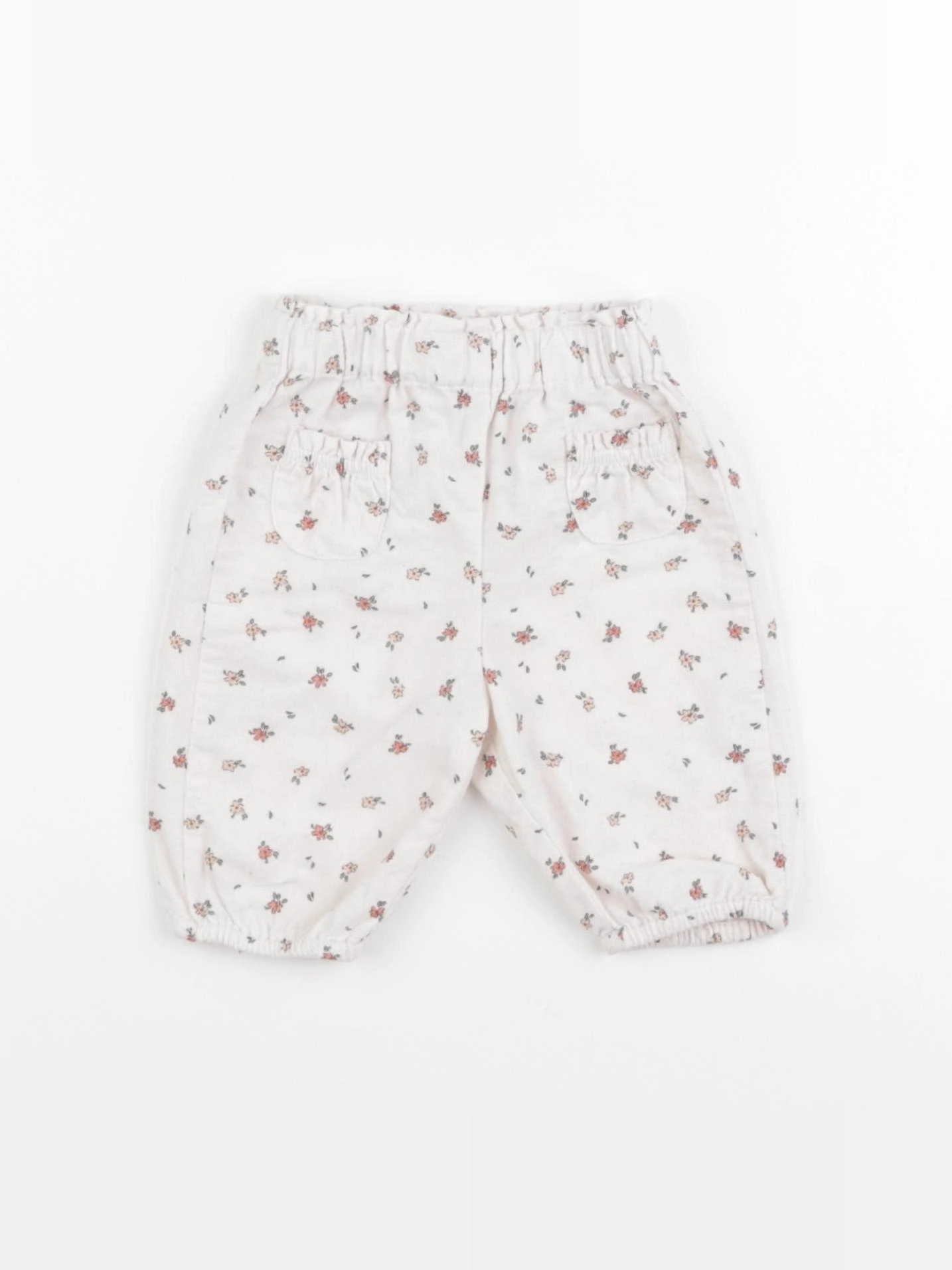 Vertbaudet - pantalon beige - 1 mois