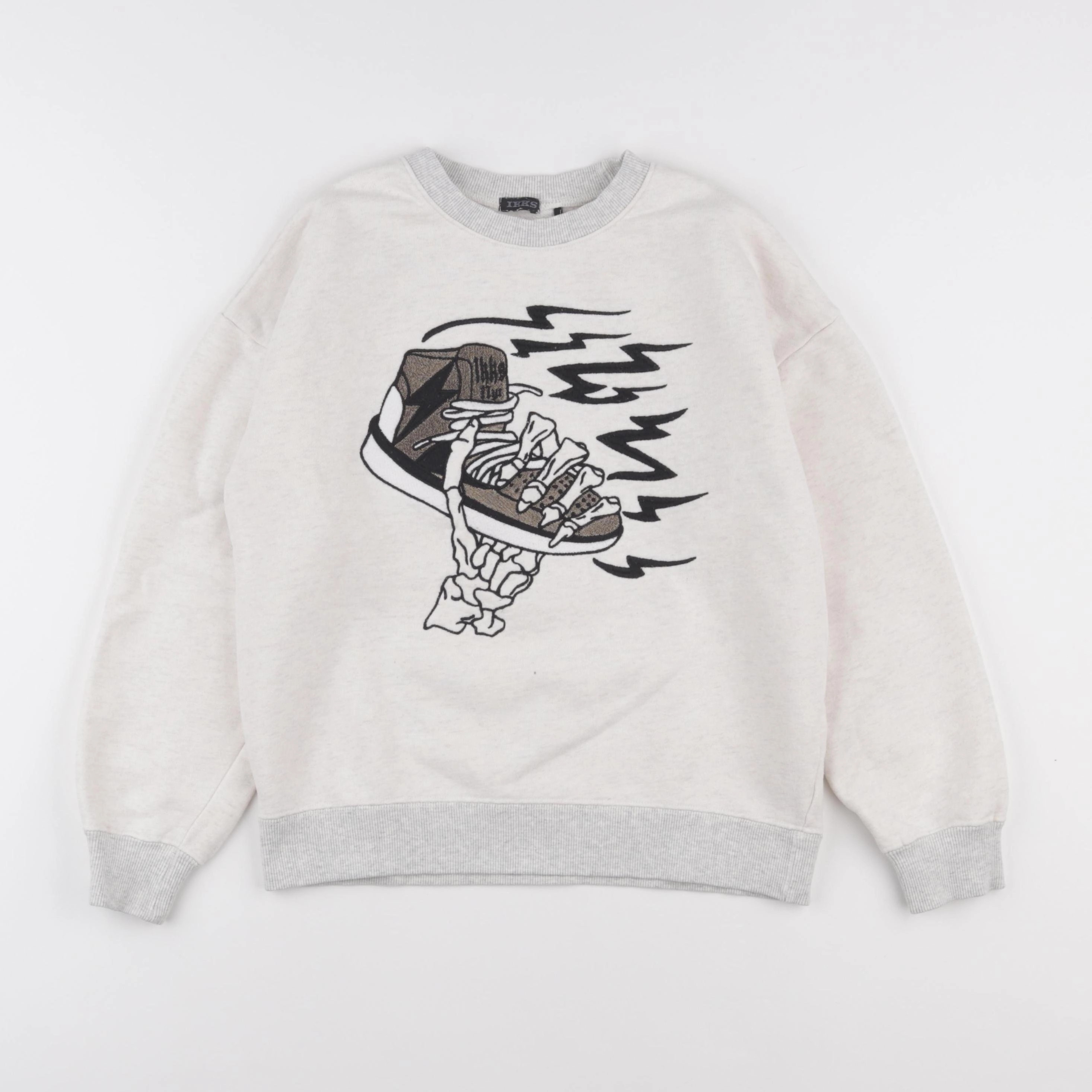 IKKS - sweat beige - 10 ans