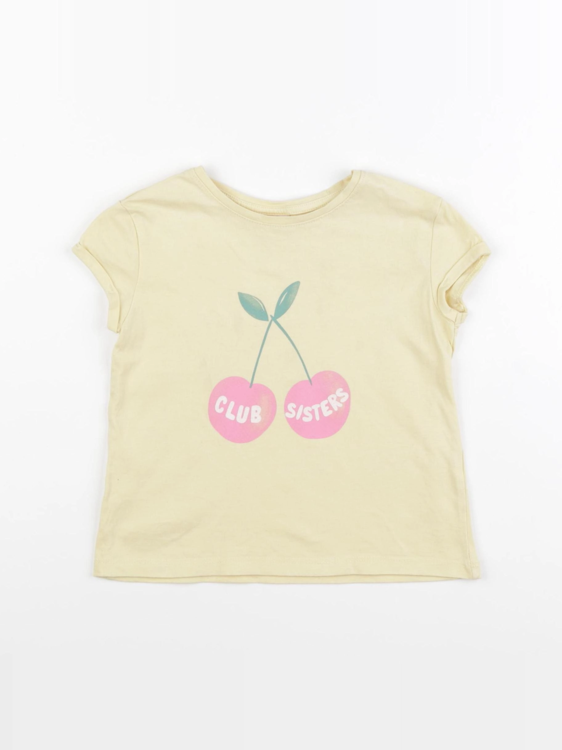 Tape à l'oeil - tee-shirt jaune - 2 ans