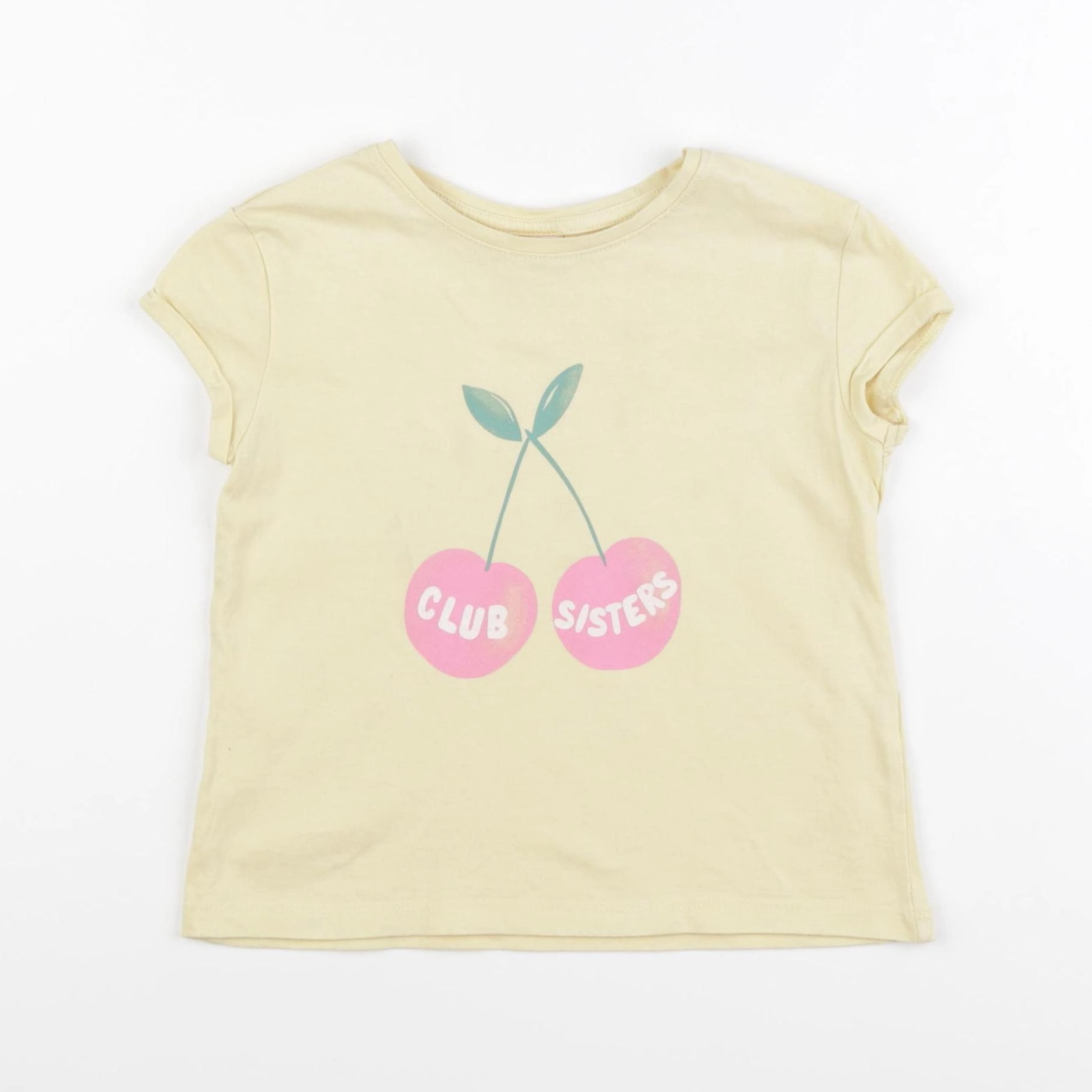Tape à l'oeil - tee-shirt jaune - 2 ans