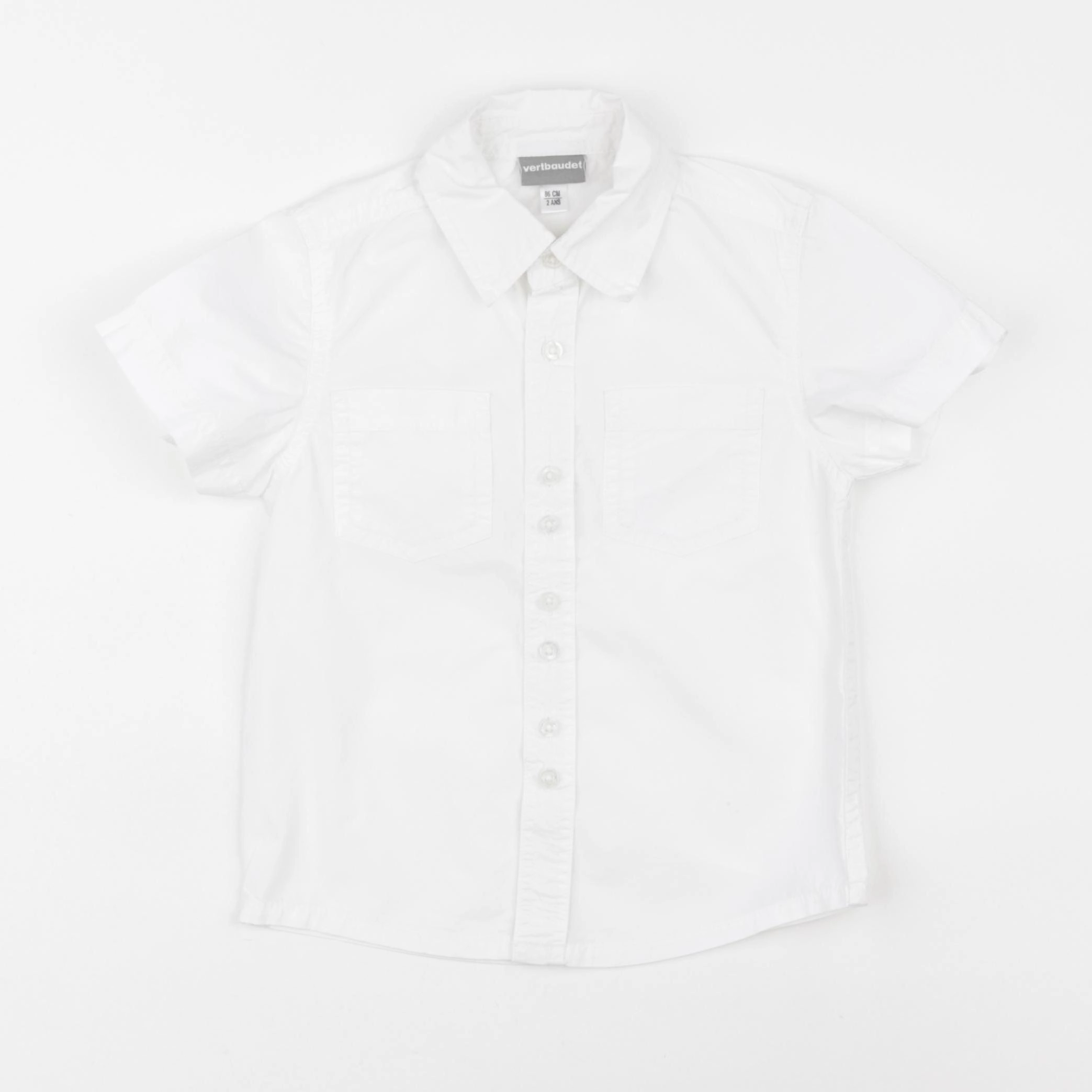 Vertbaudet - chemise blanc - 2 ans