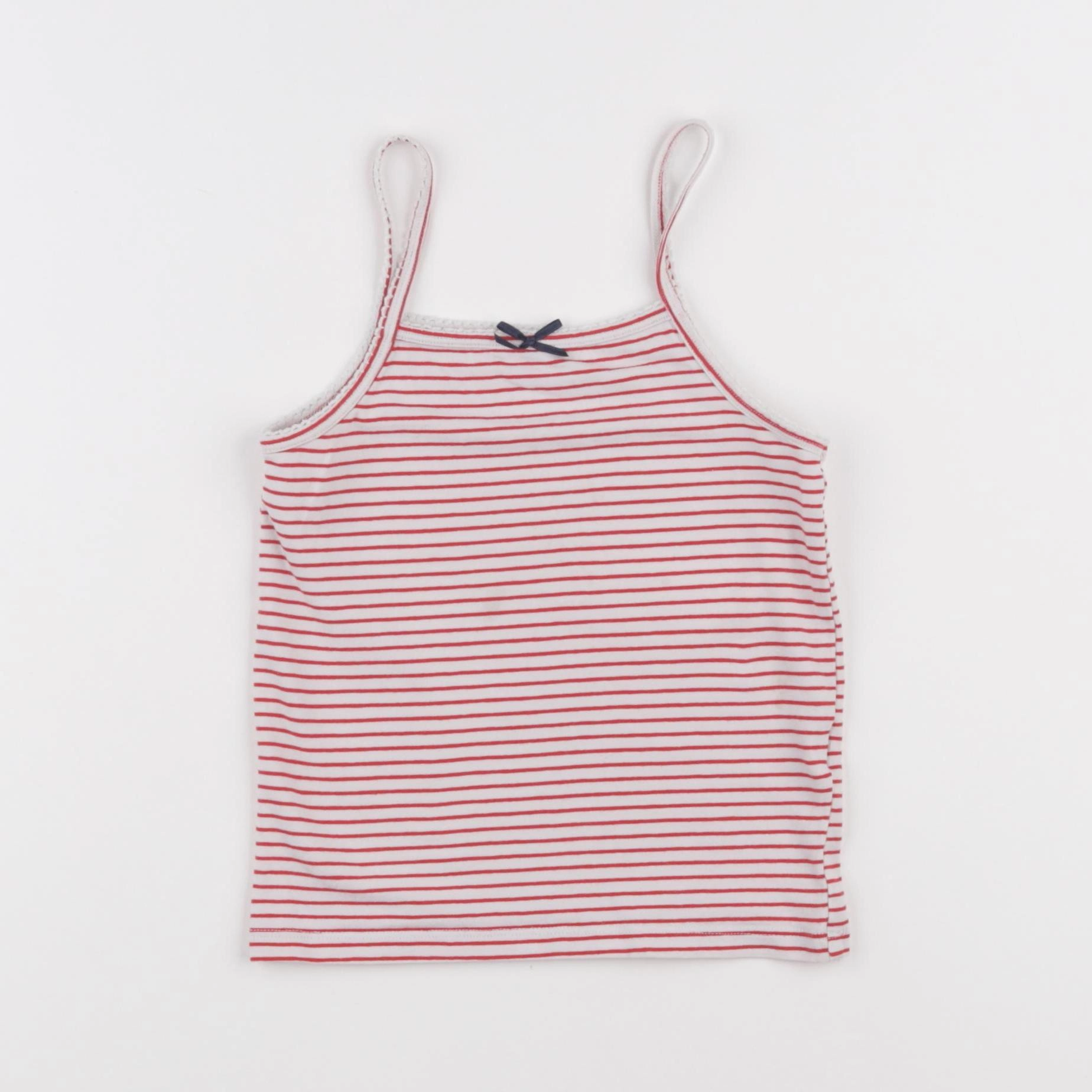 Vertbaudet - maillot de corps rouge - 5 ans