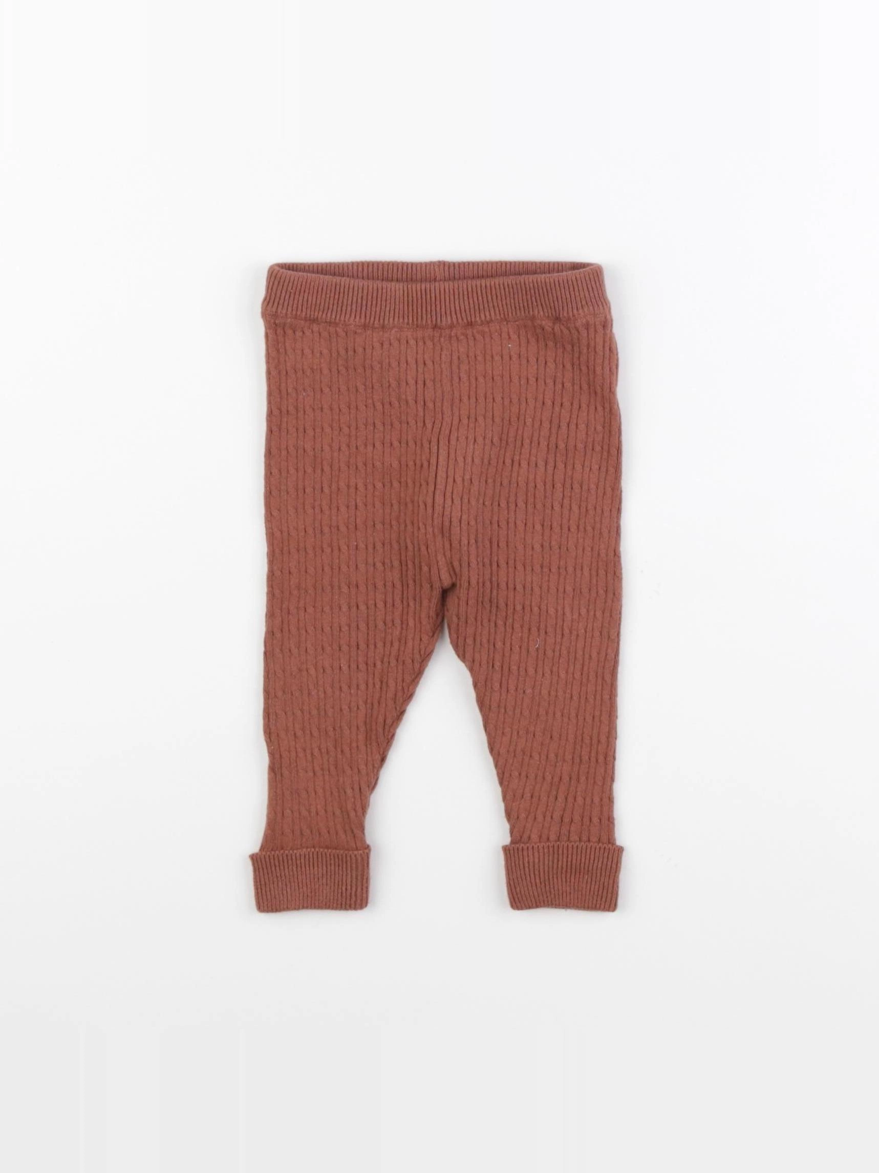 Tape à l'oeil - legging marron - 6 mois