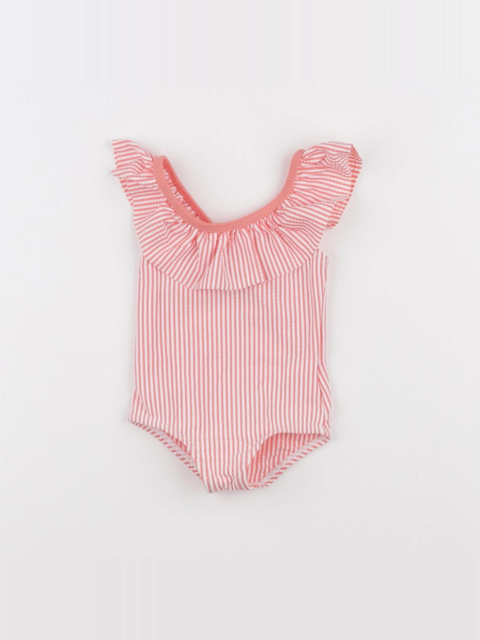 Vertbaudet - maillot de bain rose - 3 mois