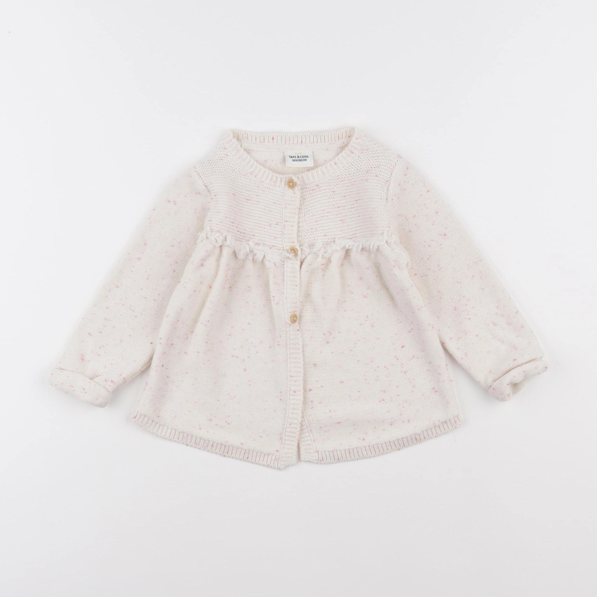 Tape à l'oeil - gilet beige - 18 mois
