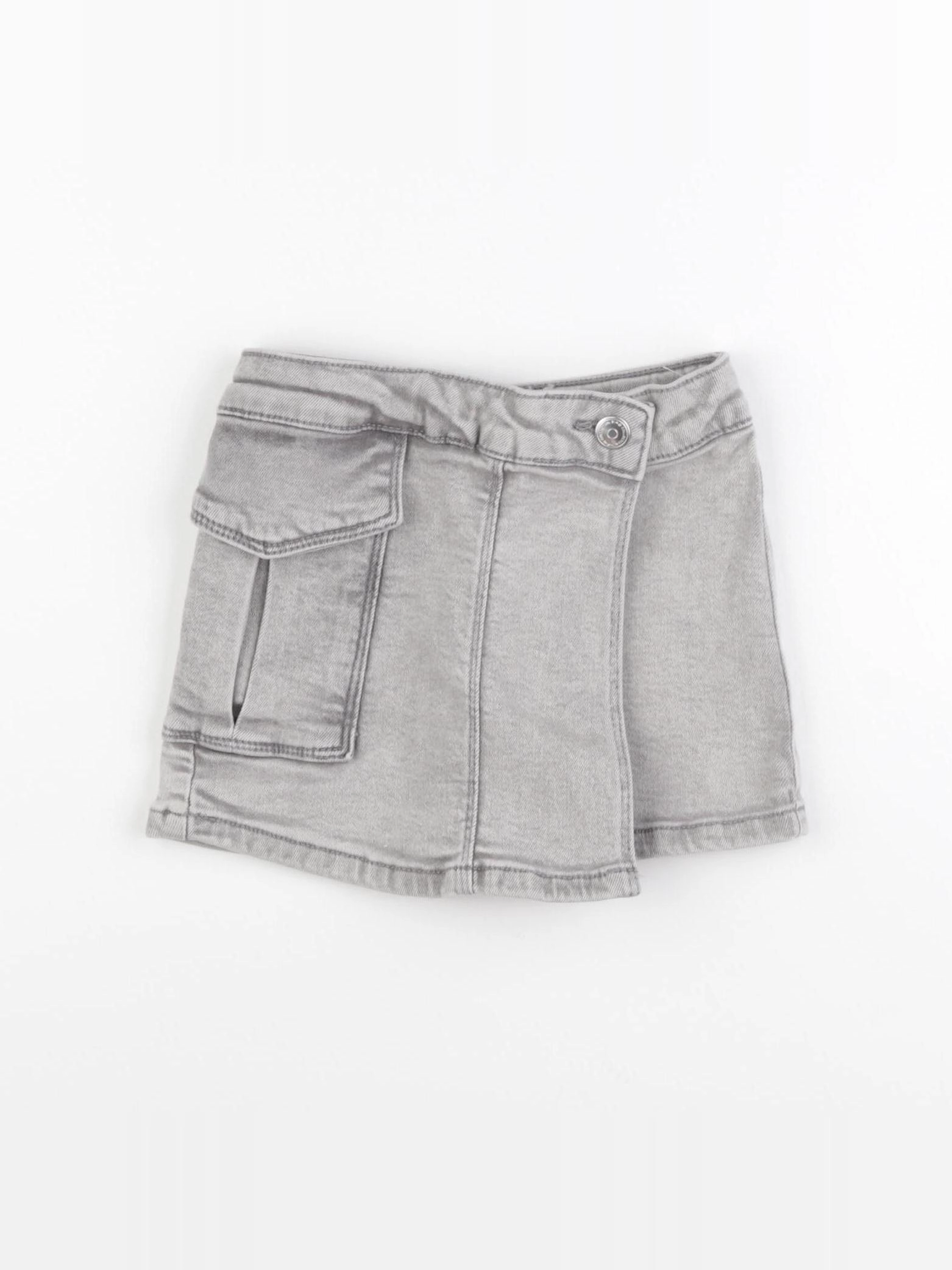 Tape à l'oeil - jupe short gris - 2/3 ans
