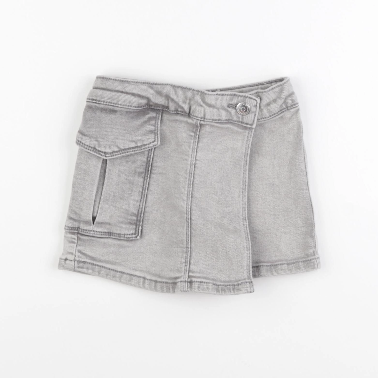 Tape à l'oeil - jupe short gris - 2/3 ans