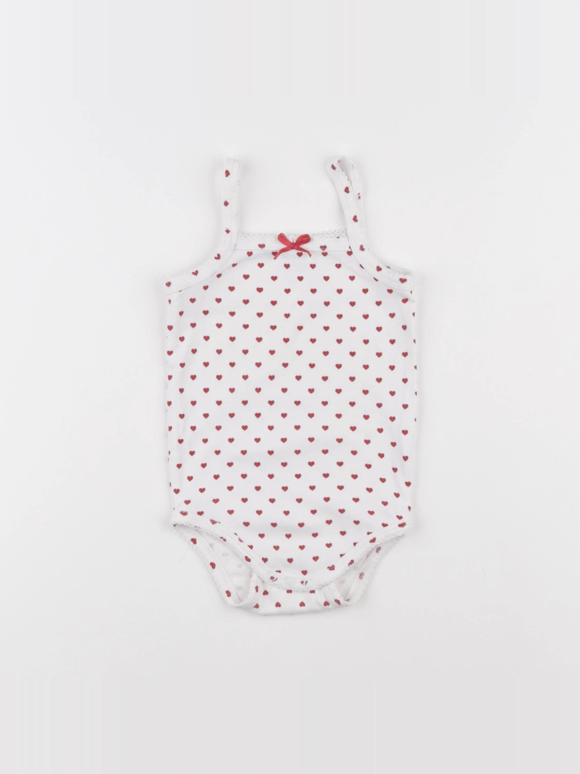 Vertbaudet - body blanc - 18 mois