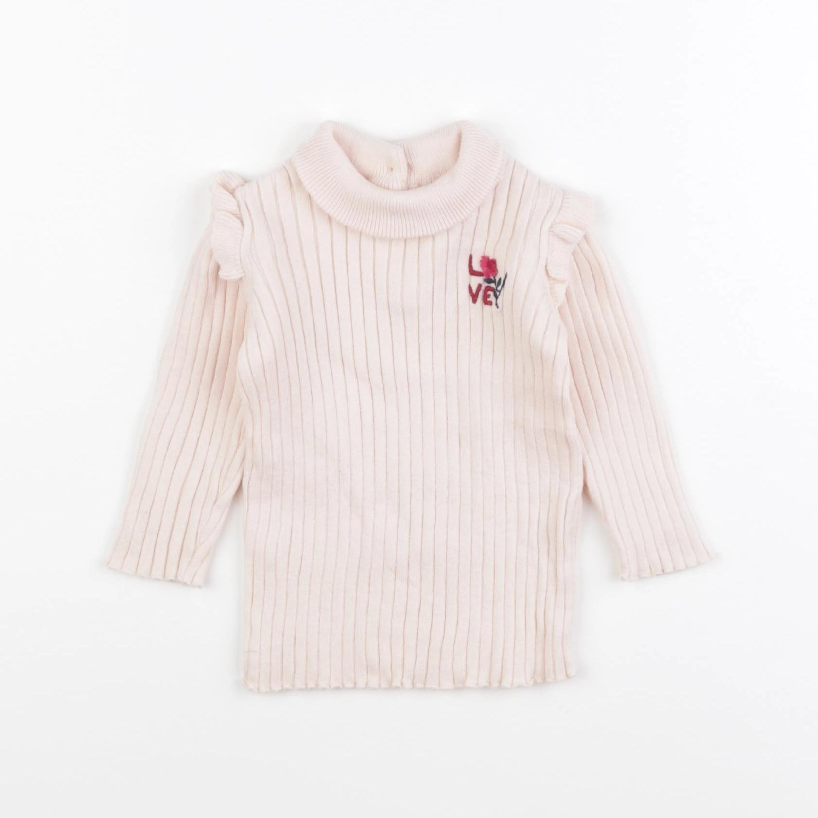 Tape à l'oeil - pull rose - 9 mois