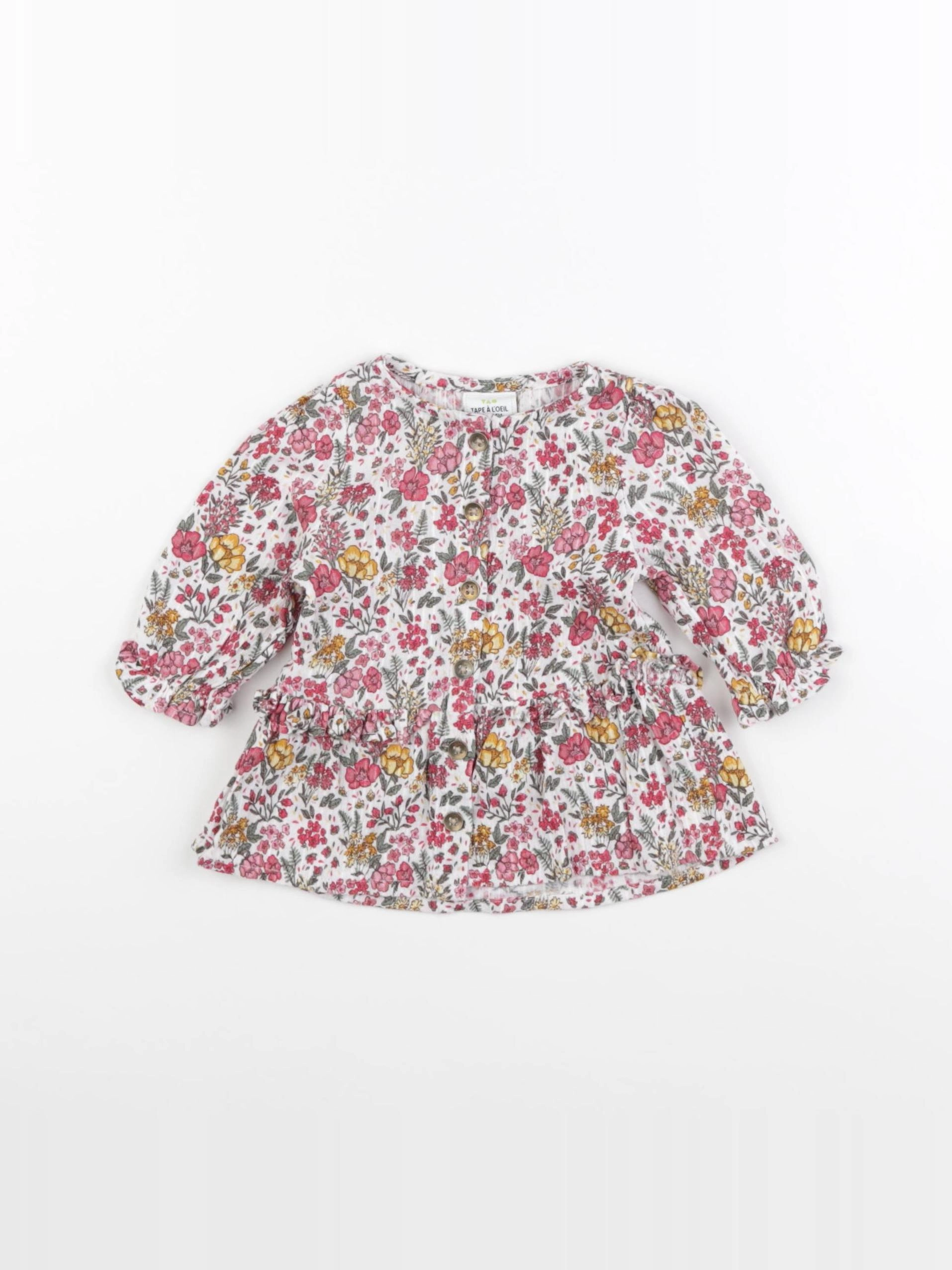 Tape à l'oeil - robe multicolore - 3 mois