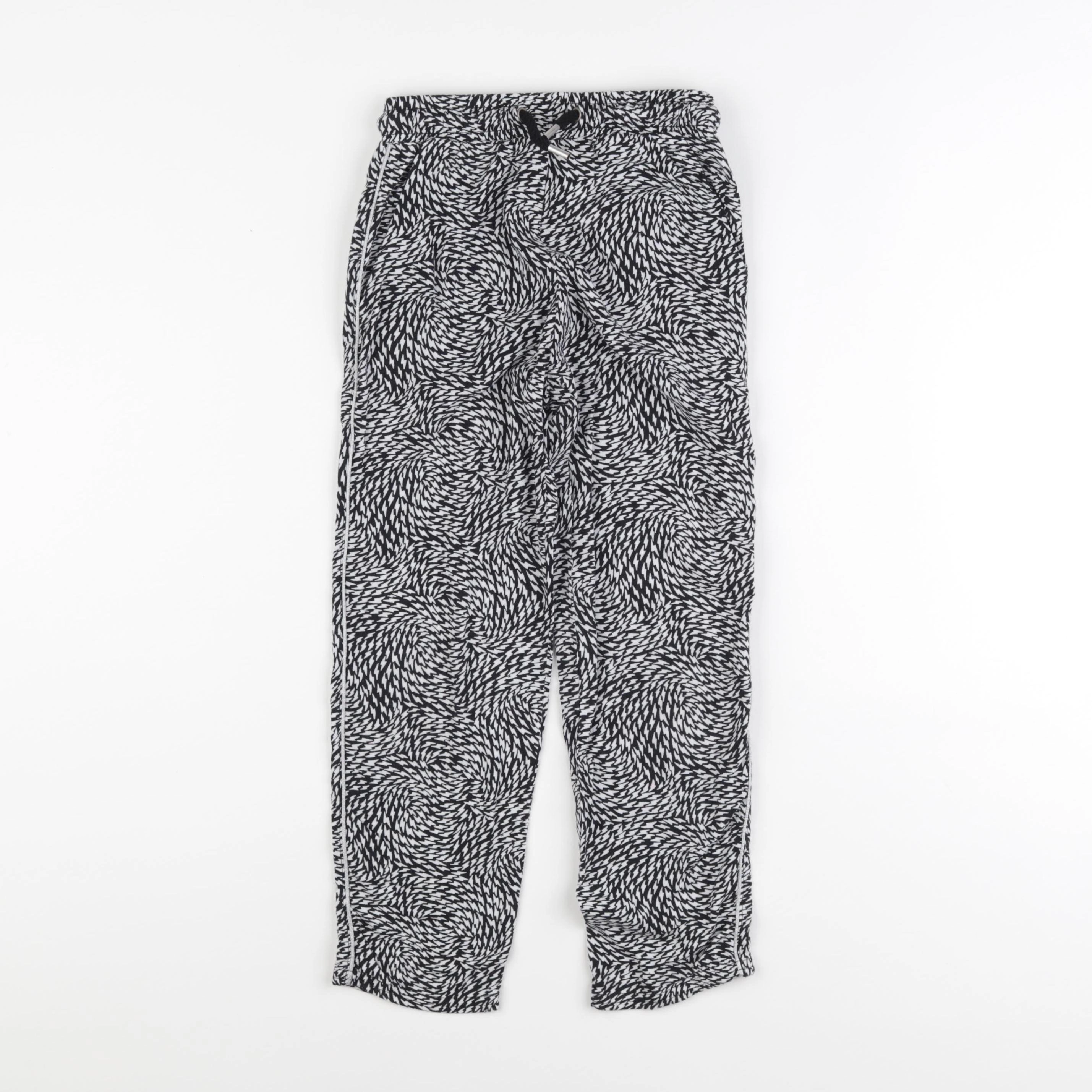 IKKS - pantalon bleu, blanc - 7 ans