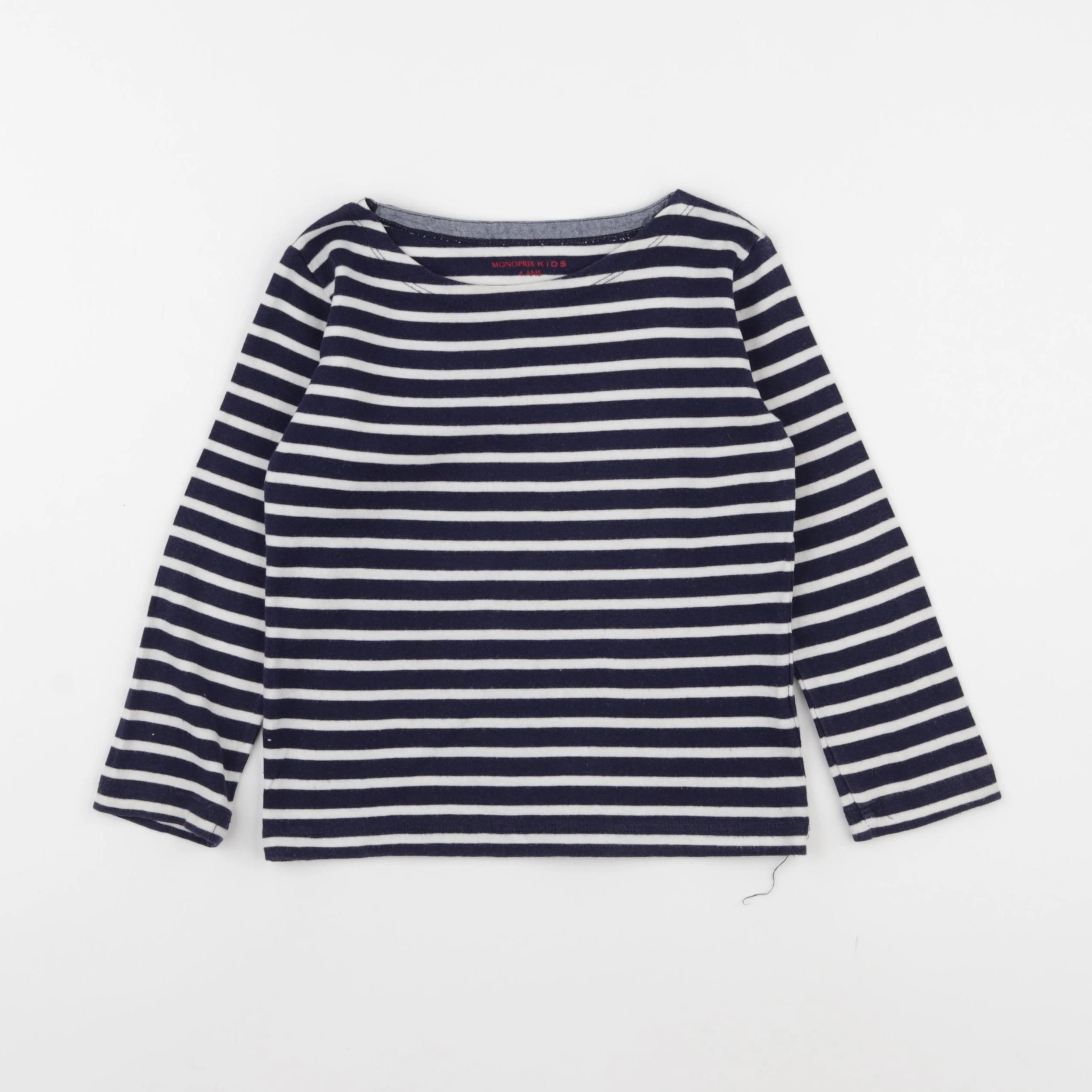 Monoprix - tee-shirt bleu - 4 ans