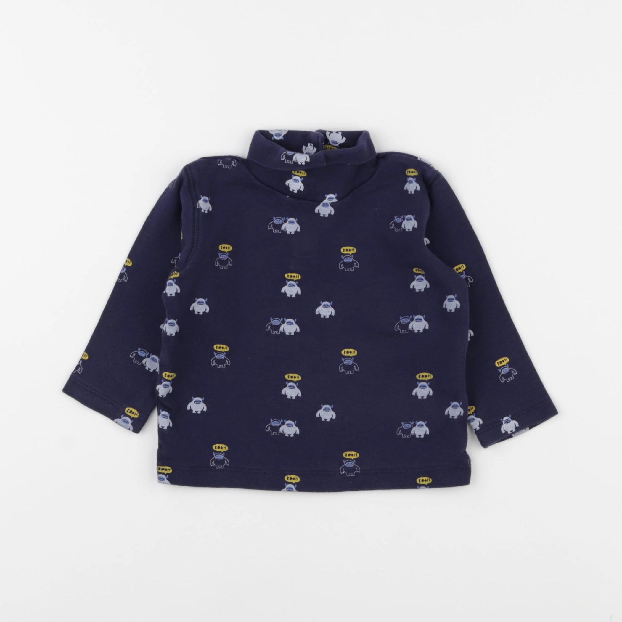 La Redoute - pull bleu - 12 mois