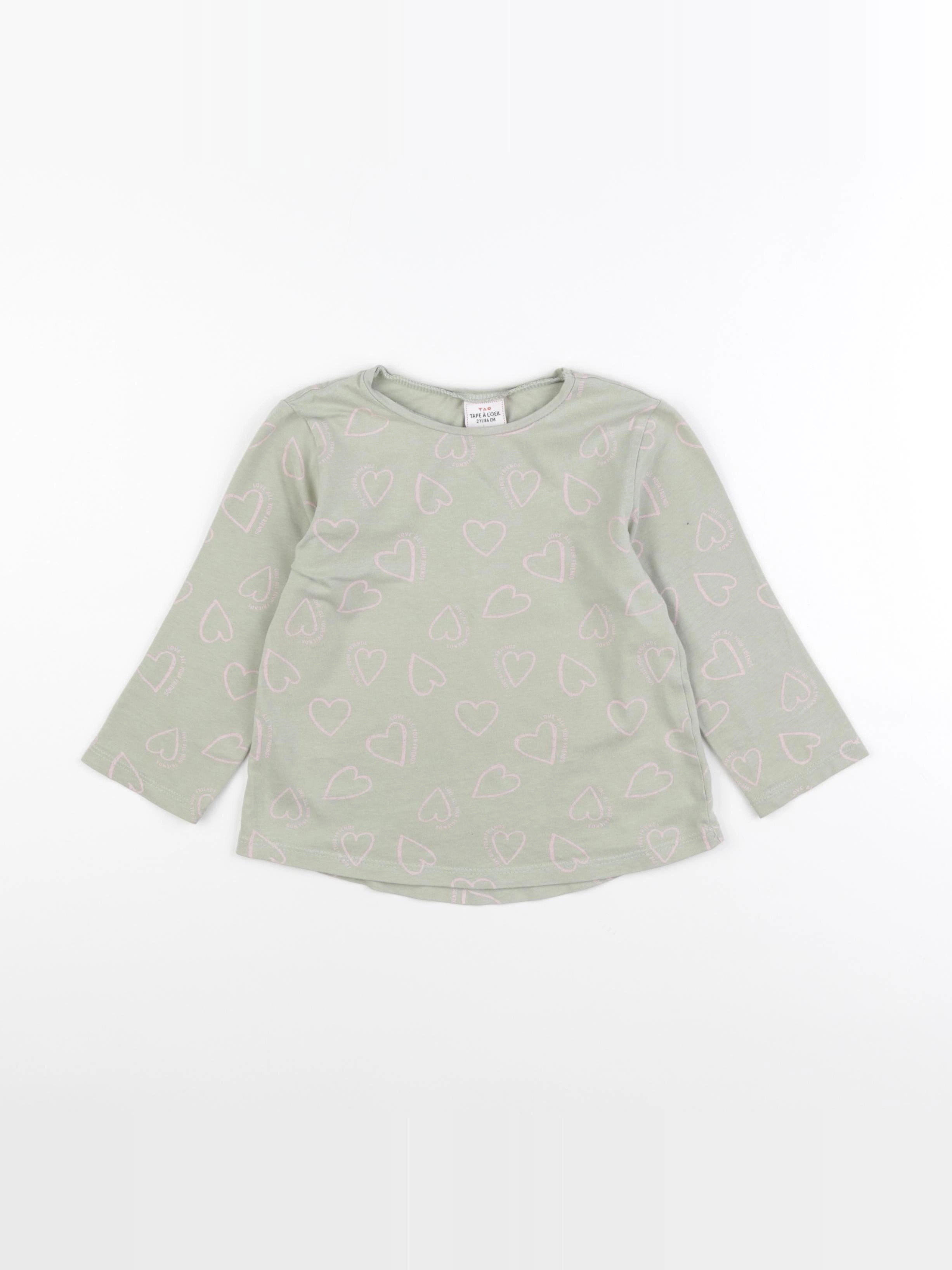 Tape à l'oeil - tee-shirt vert - 2 ans