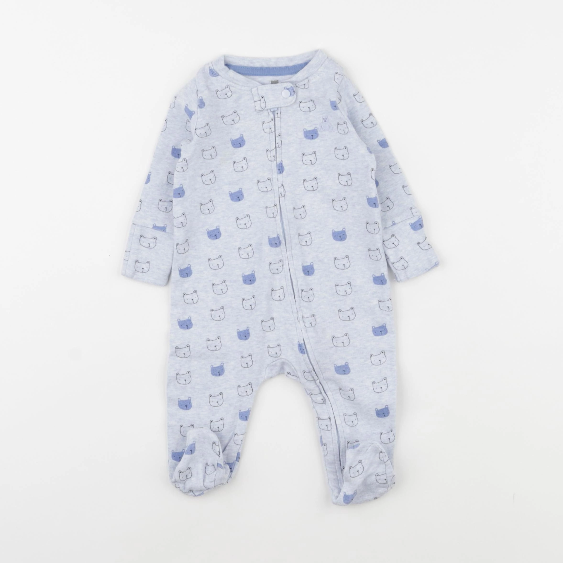 GAP - pyjama coton bleu - 0/3 mois