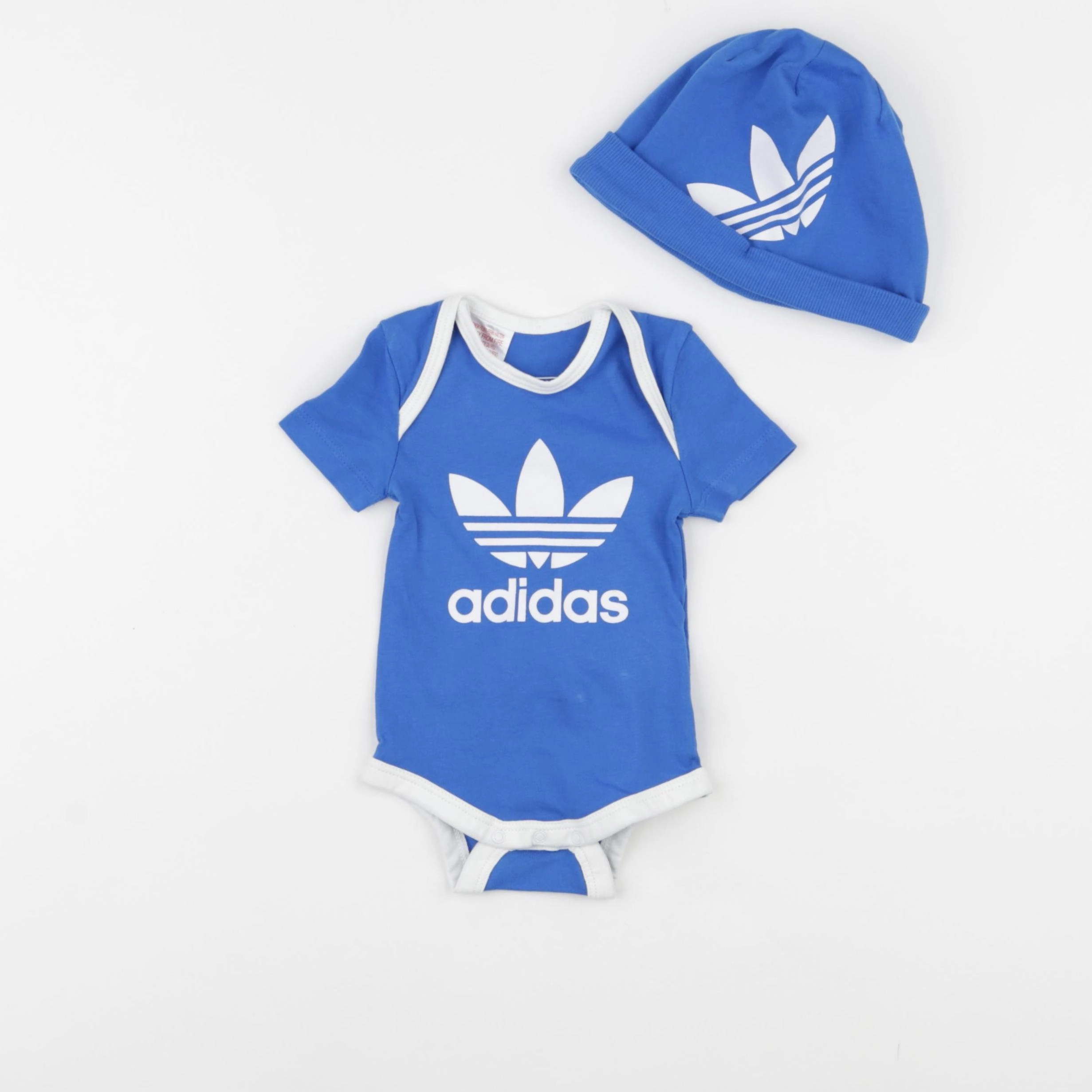 Adidas - ensemble bleu - 0/1 mois