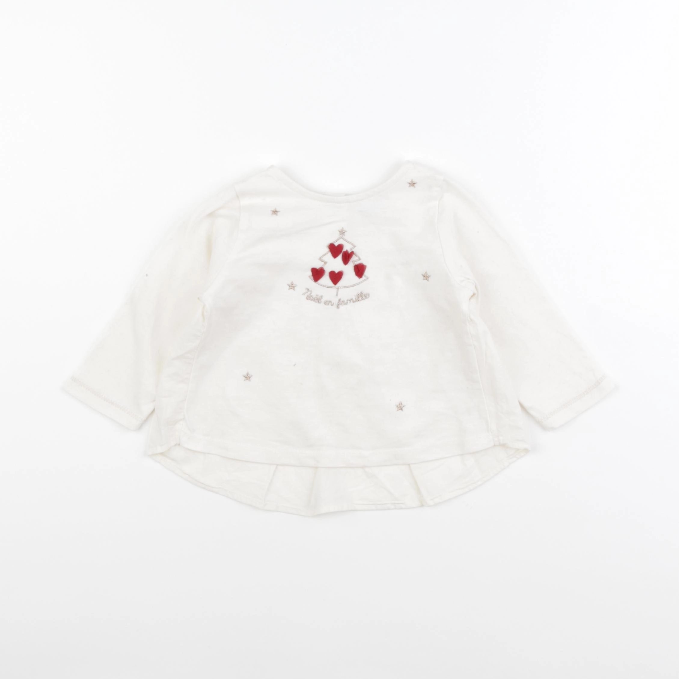 Tape à l'oeil - tee-shirt blanc - 9 mois