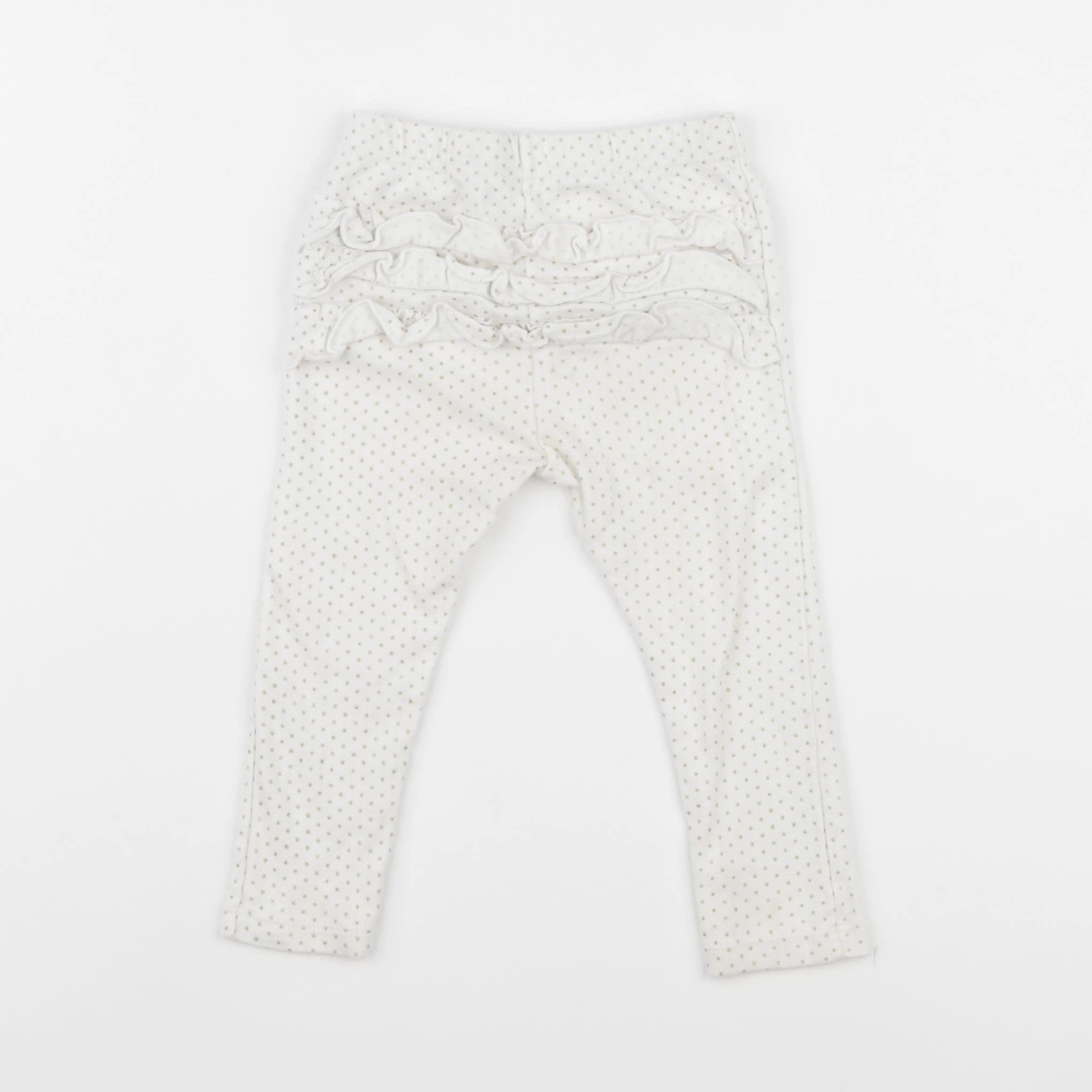 Petit Bateau - legging blanc - 18 mois