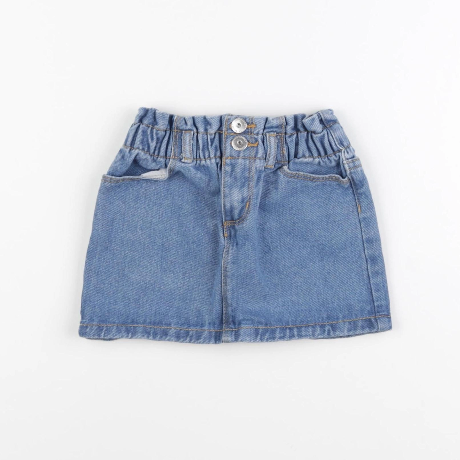 Vertbaudet - jupe bleu - 2 ans