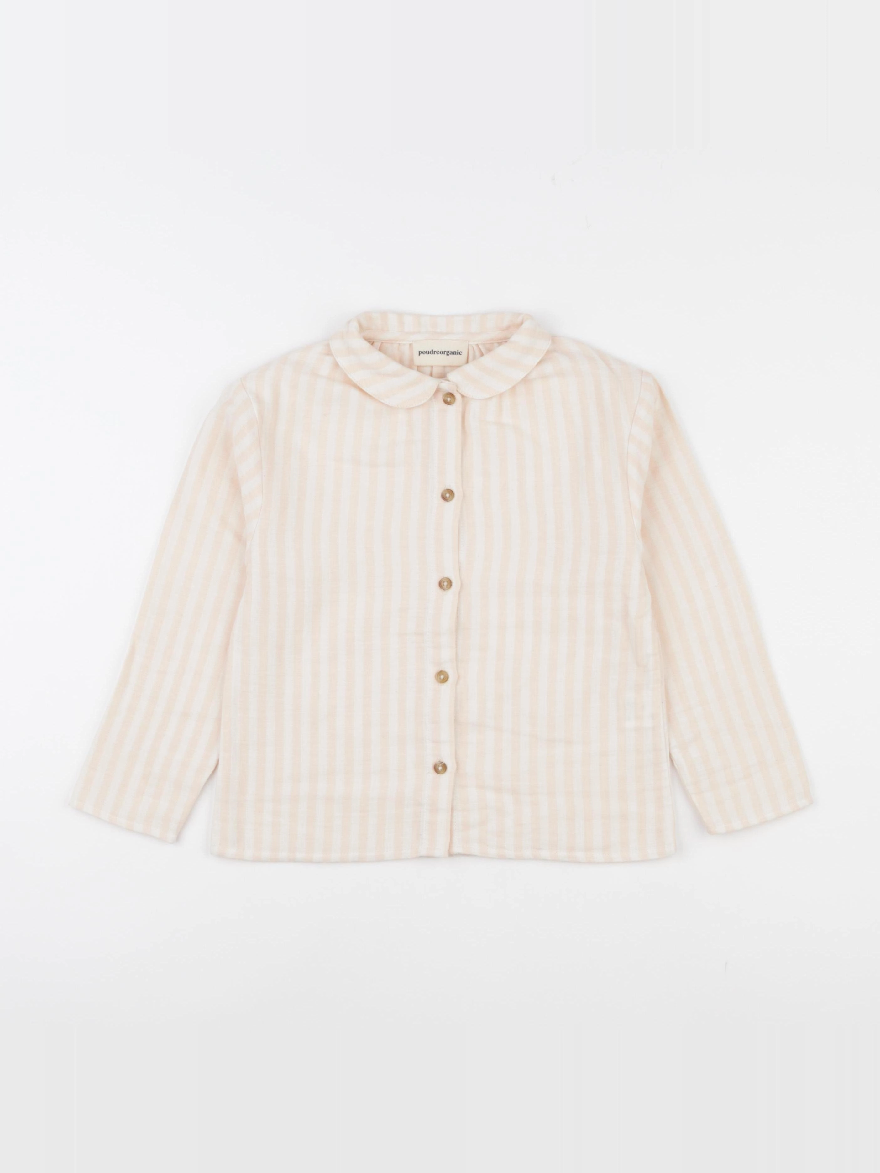 Poudre Organic - chemise rose - 6 ans