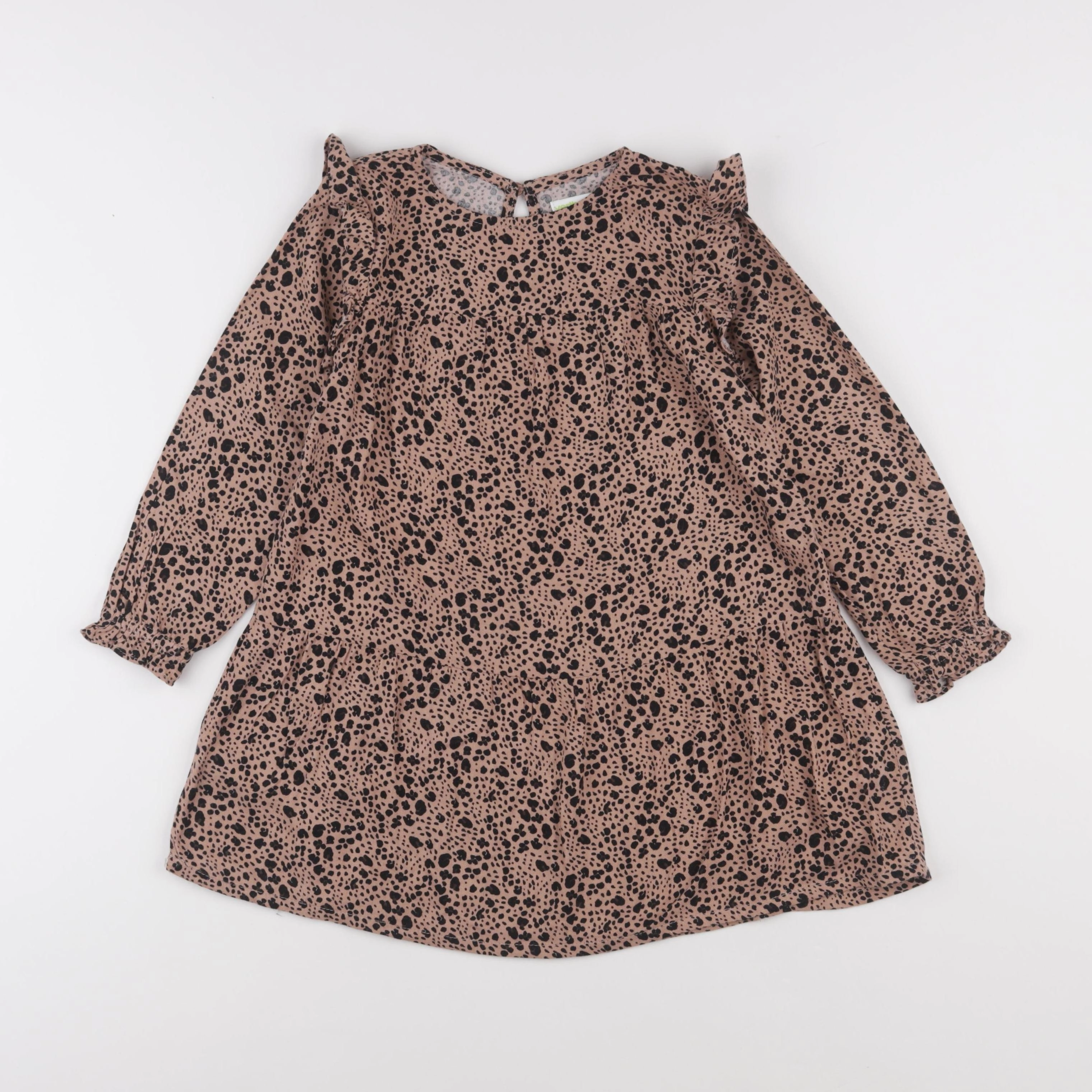 Vertbaudet - robe marron - 5 ans