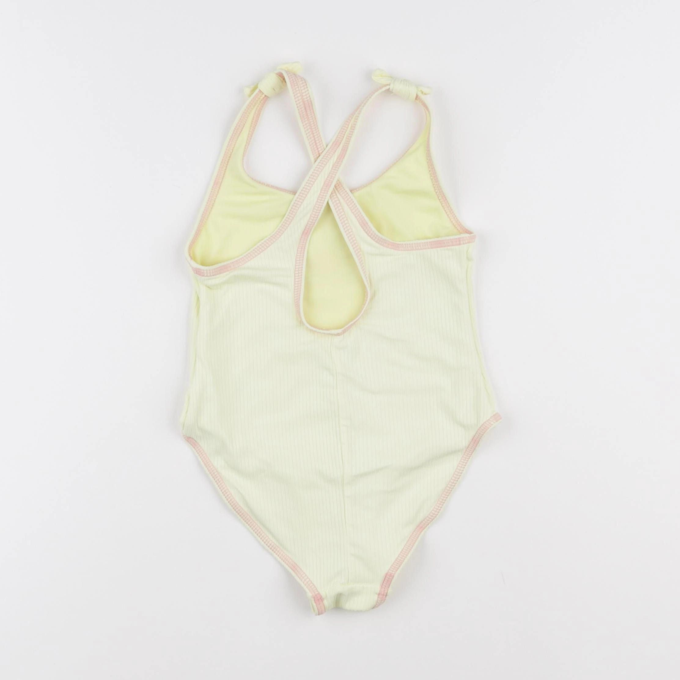 Vertbaudet - maillot de bain jaune - 5 ans