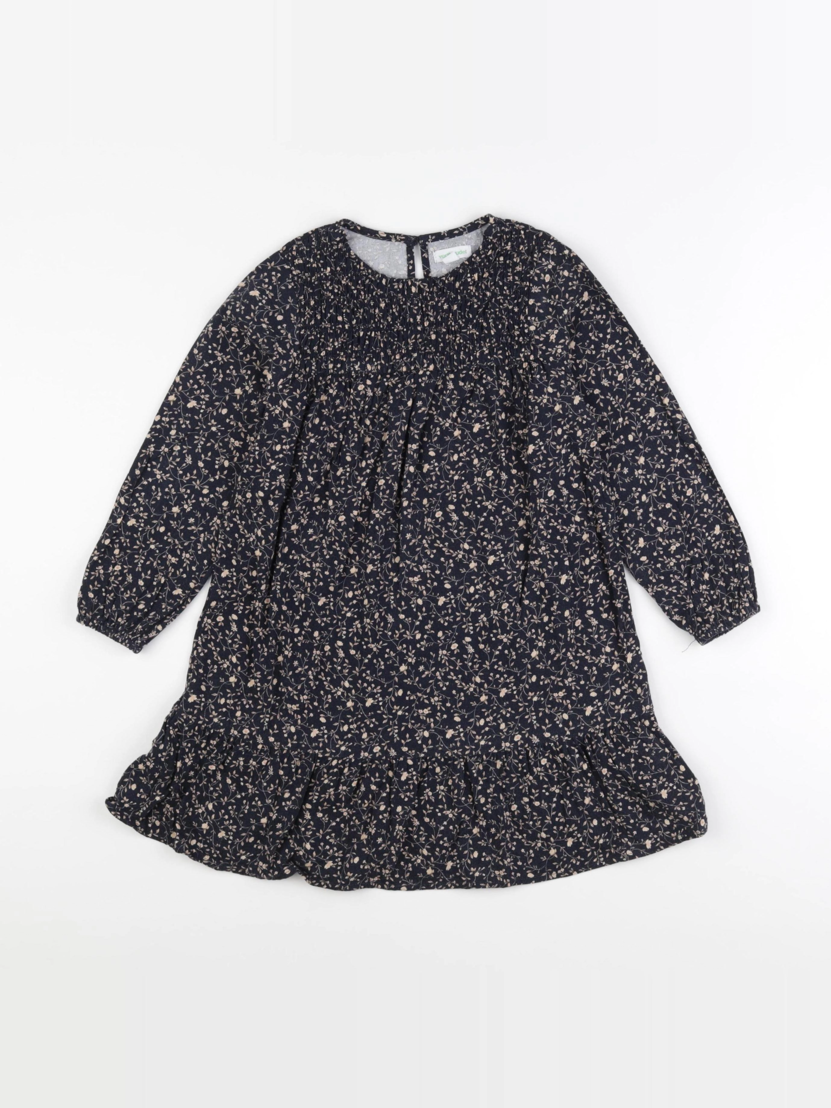 Vertbaudet - robe gris - 5 ans