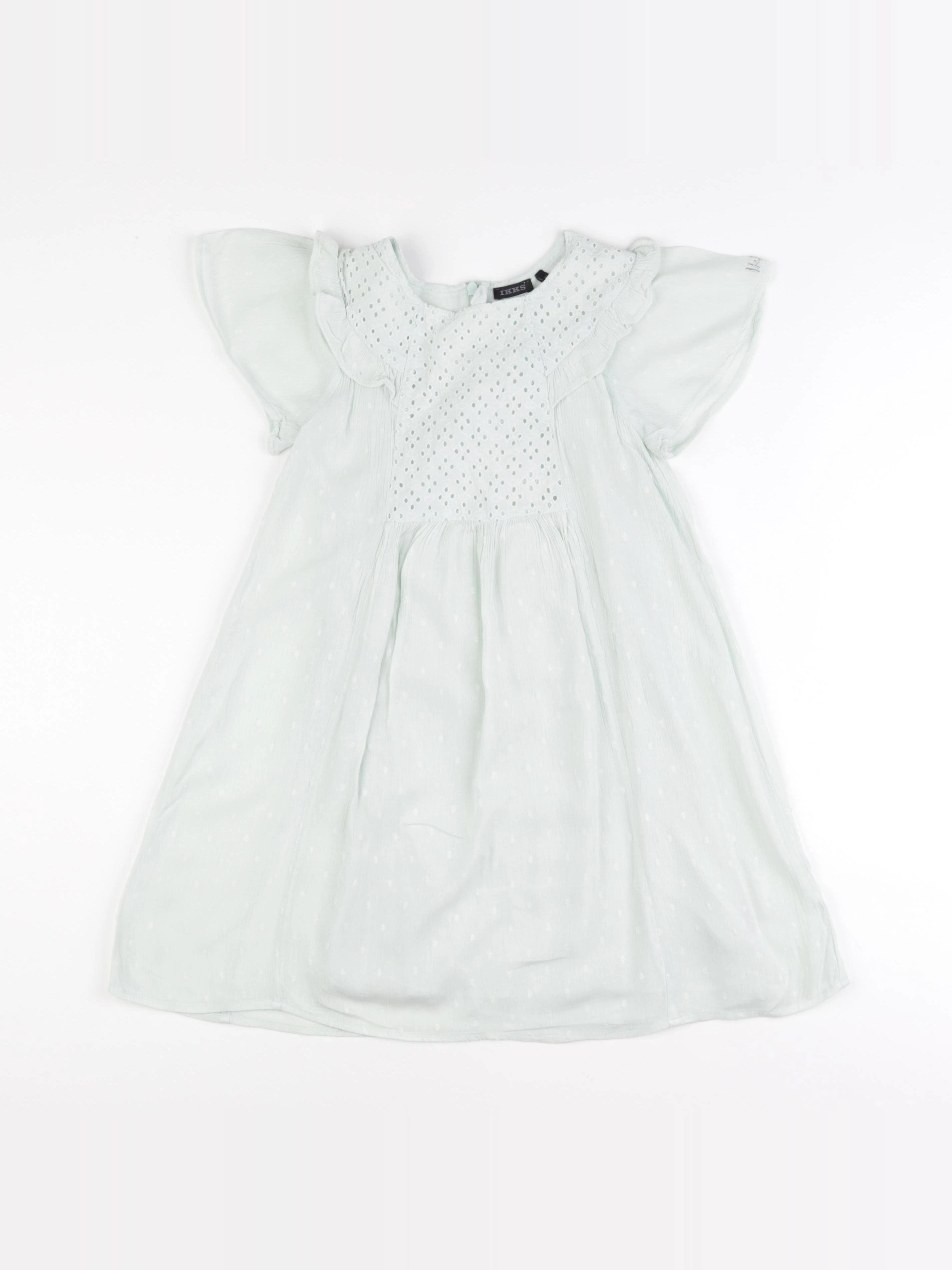 IKKS - robe vert - 8 ans