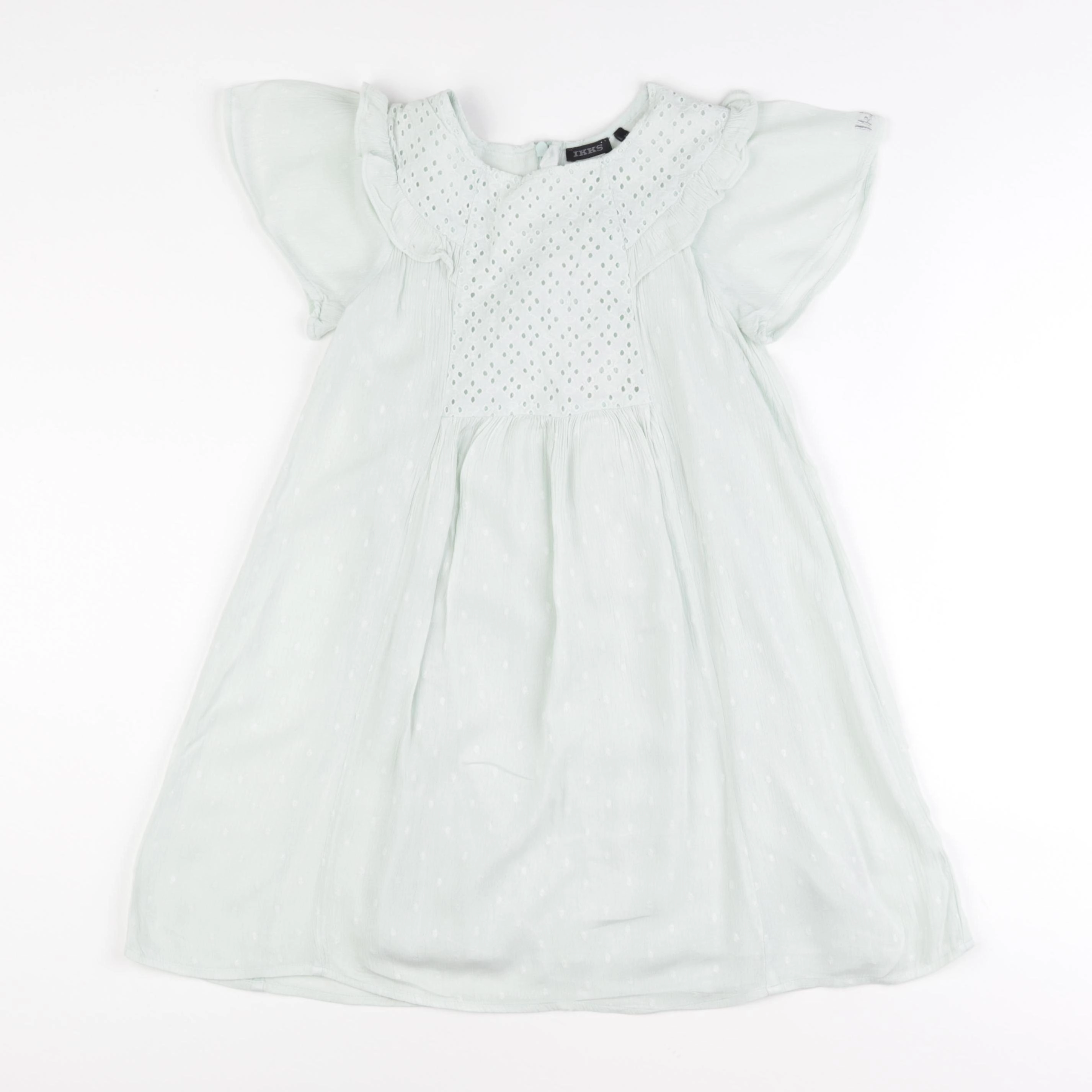 IKKS - robe vert - 8 ans