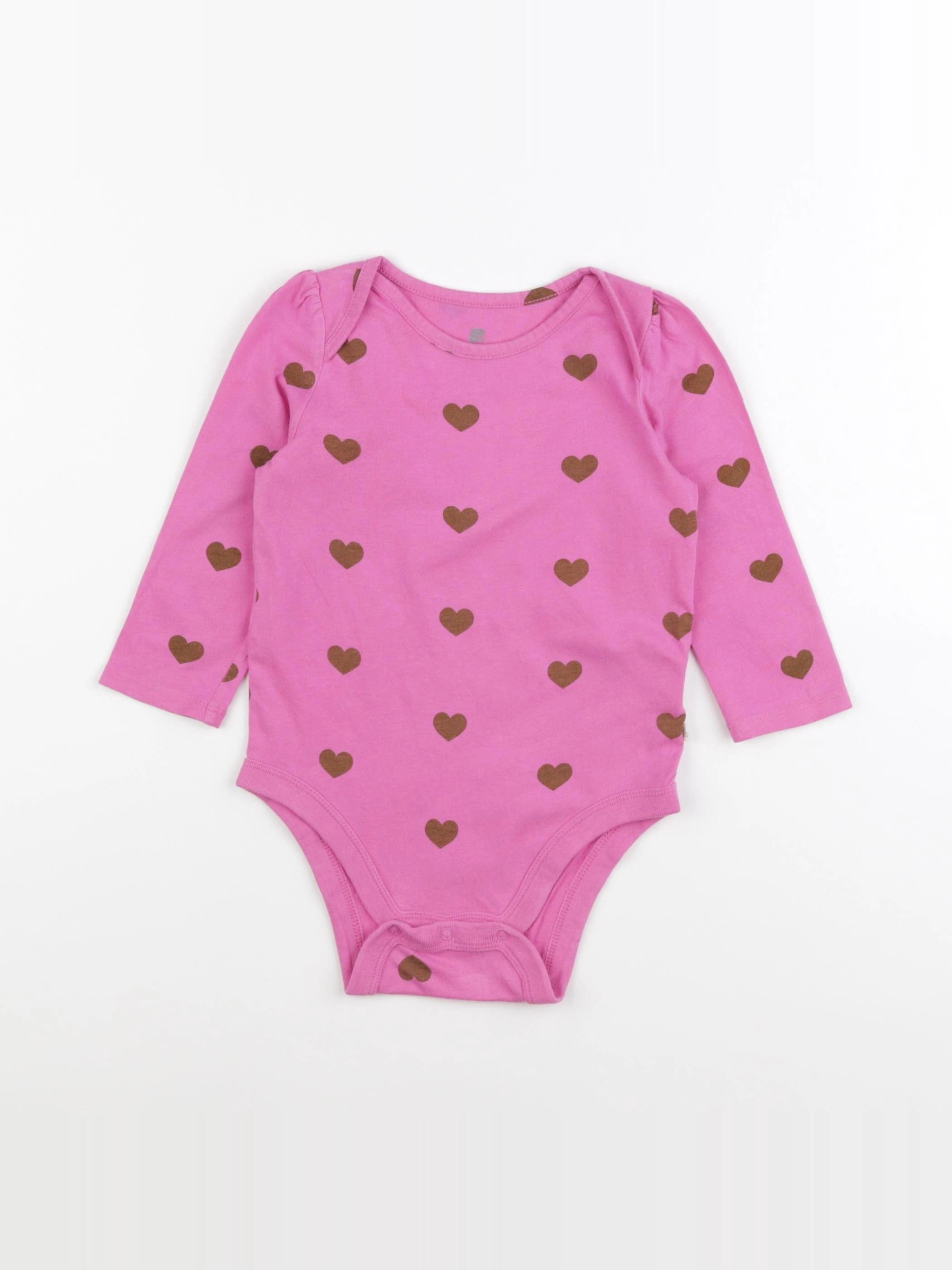 GAP - body rose - 12/18 mois