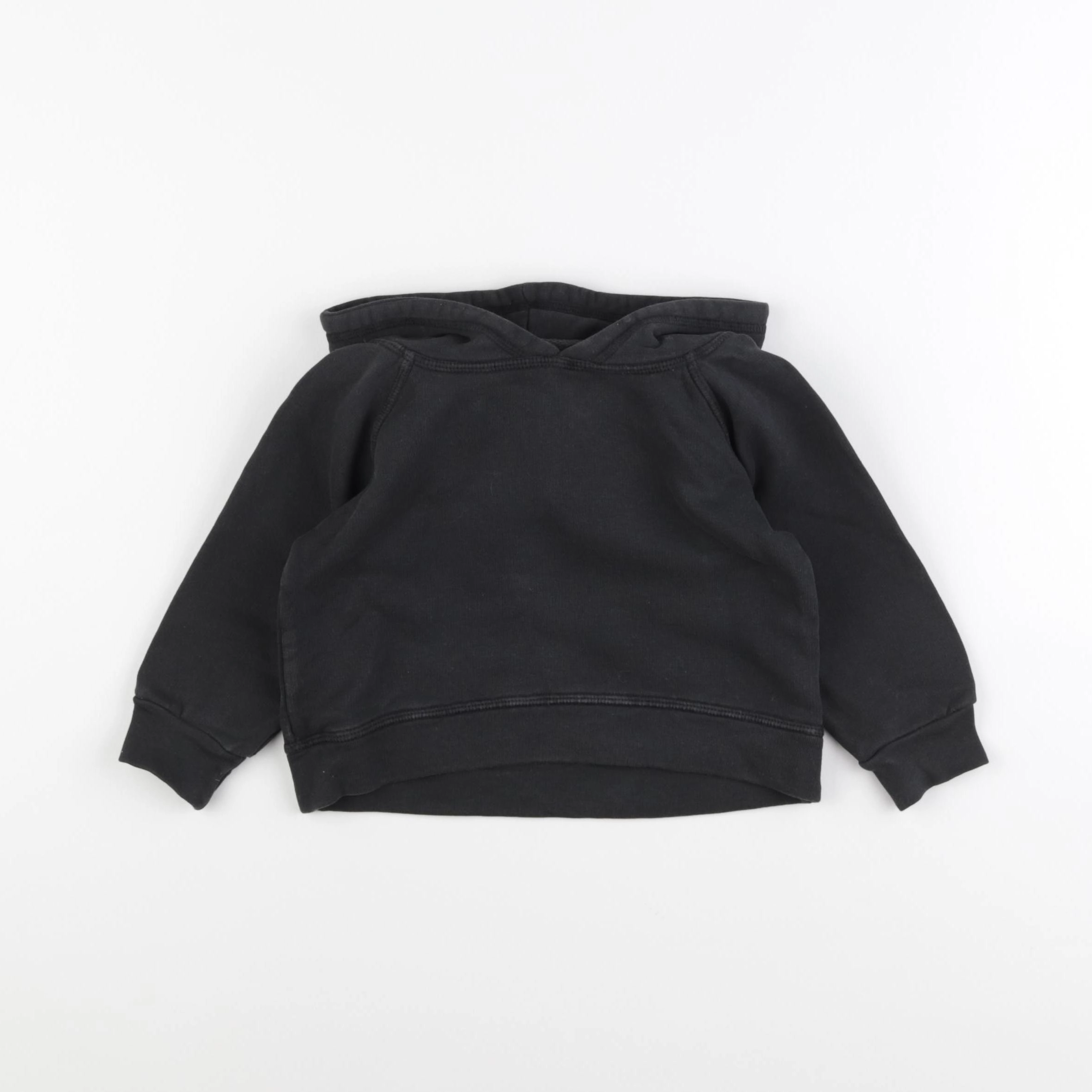 Poudre Organic - sweat noir - 18 mois