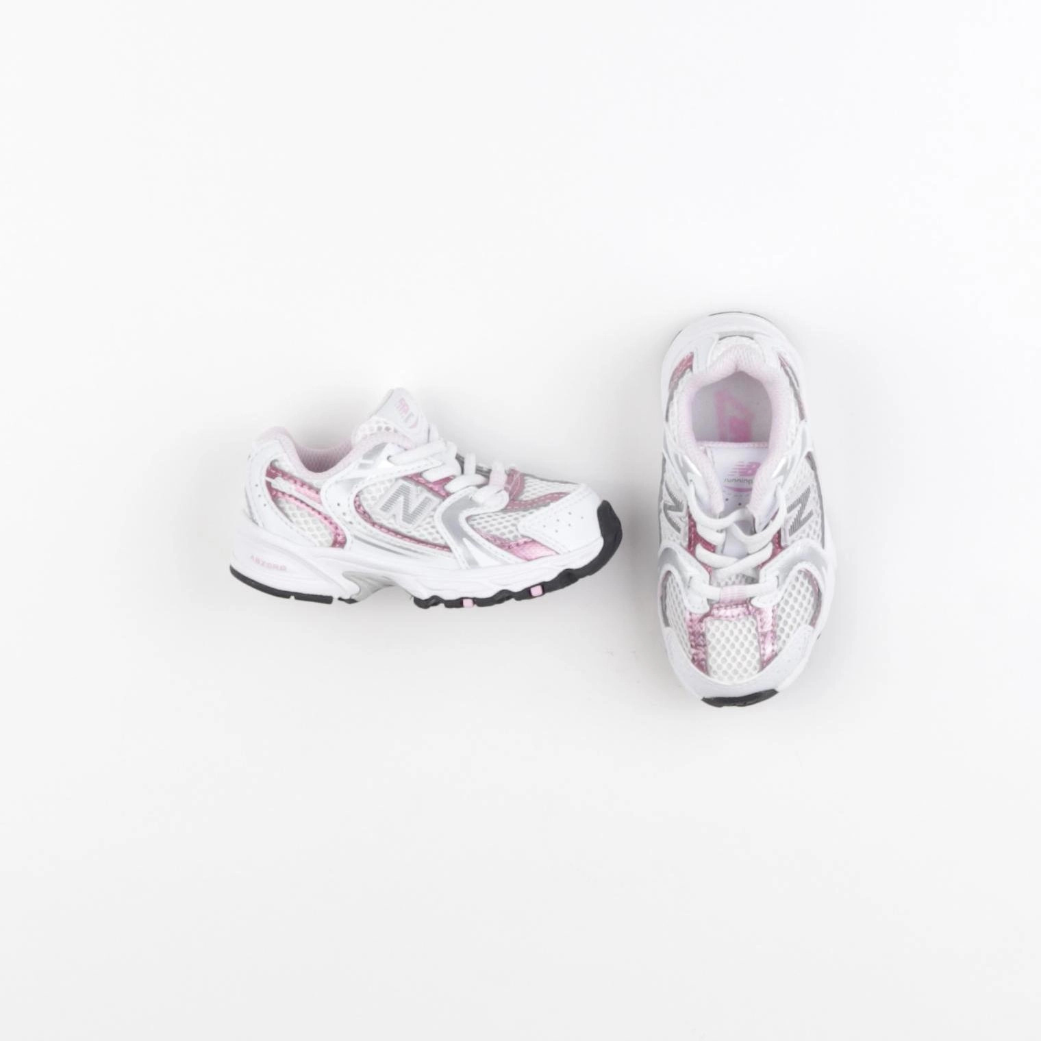 New Balance - baskets rose, blanc - pointure 22/23